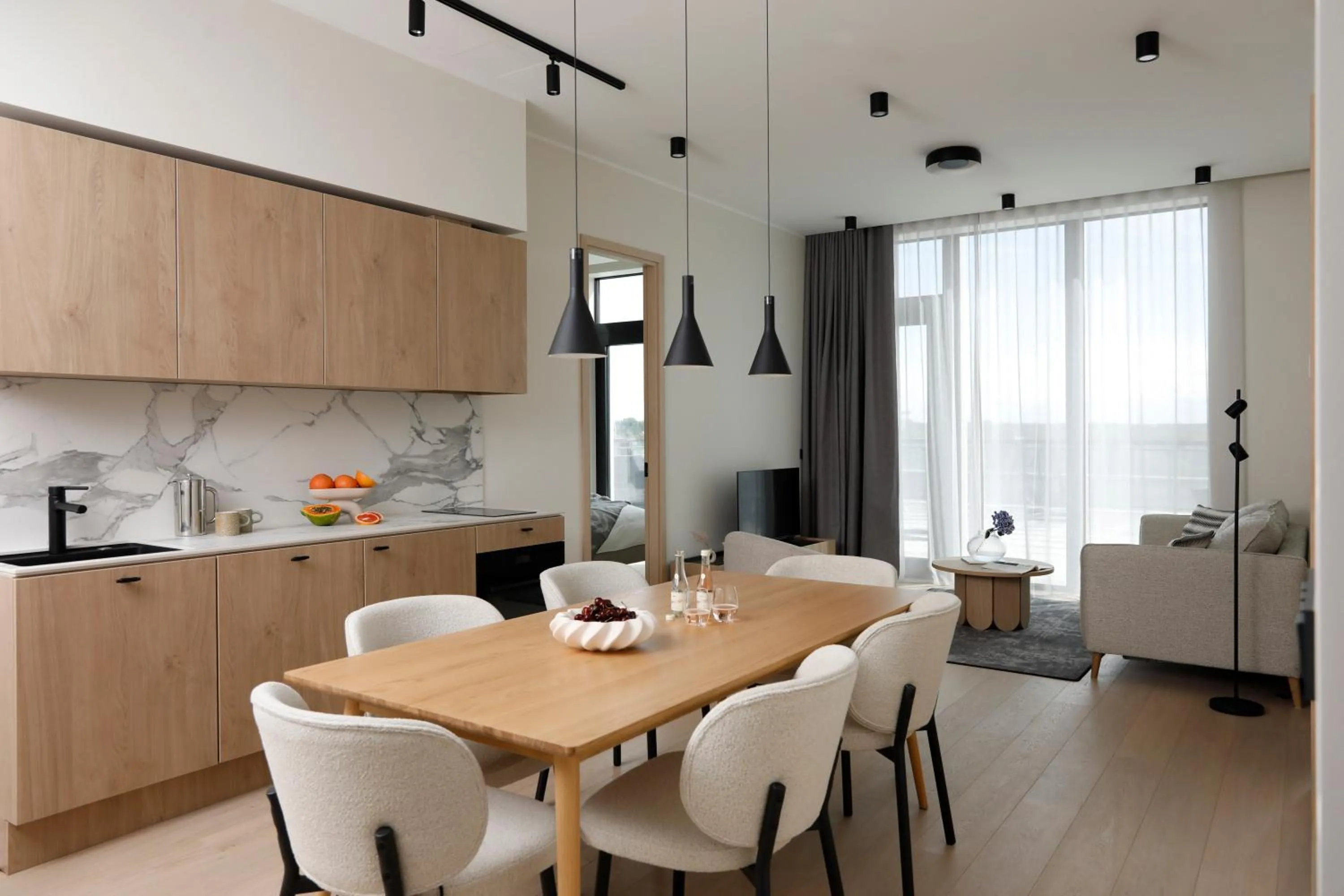 Kitchen or kitchenette in Bob W Tallinn Kesklinn