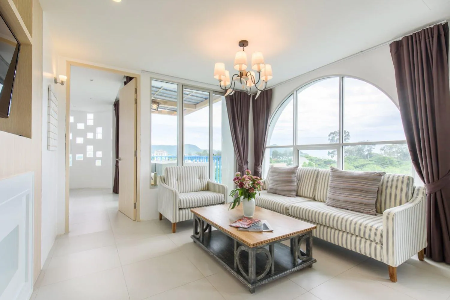 View (from property/room) in Costa Village Jacuzzi Bangsaray