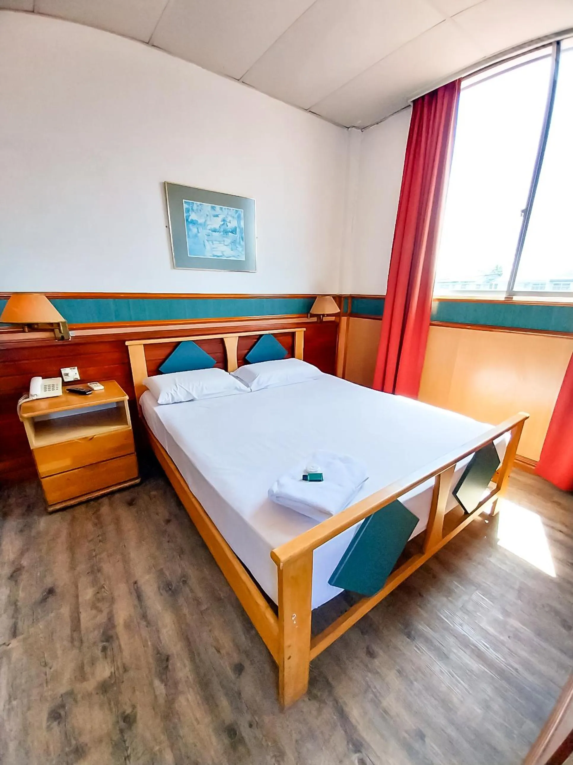 Bed in Hotel Holiday Park