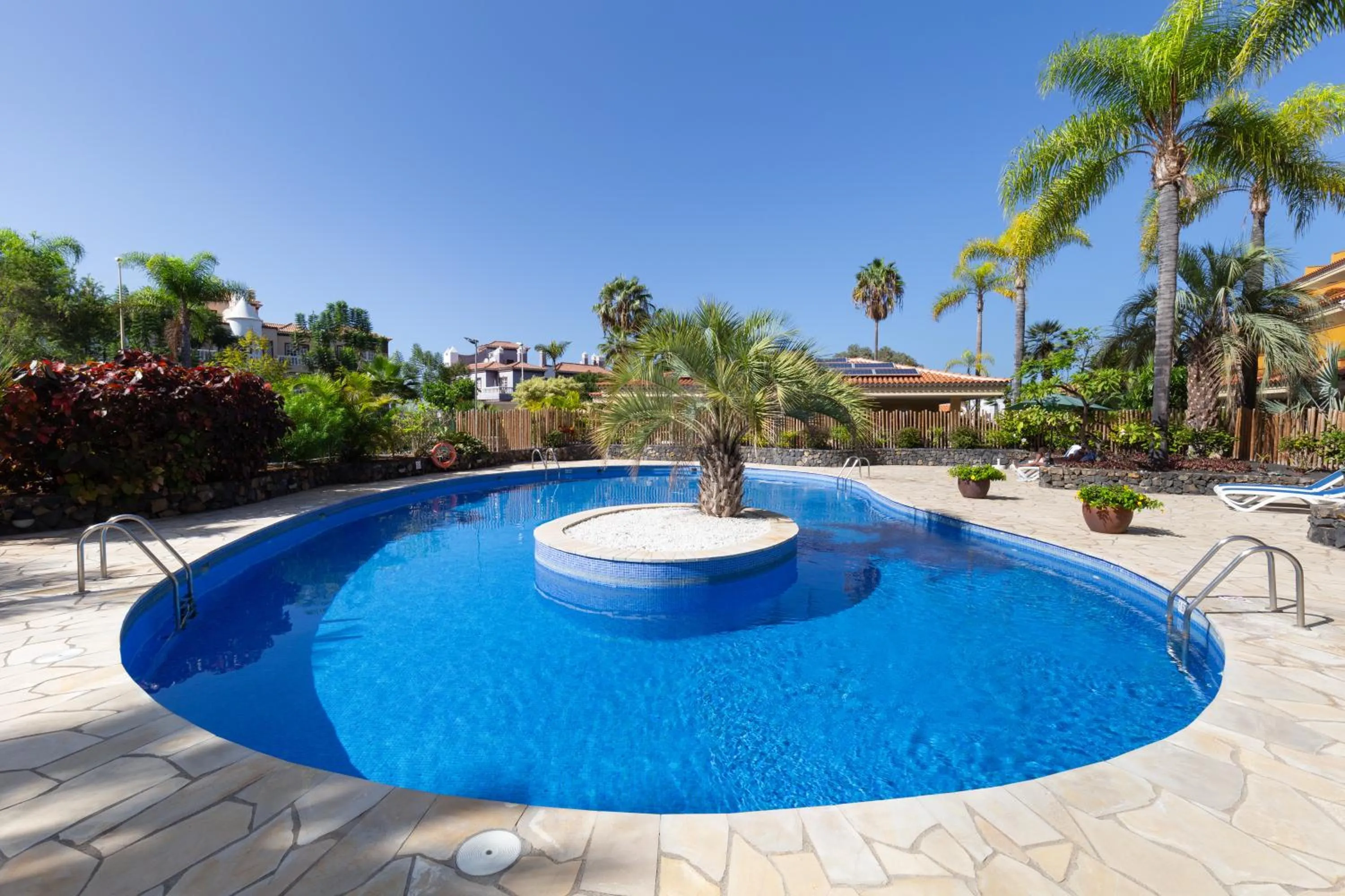 Swimming pool in Apartamentos Tigaiga Suites
