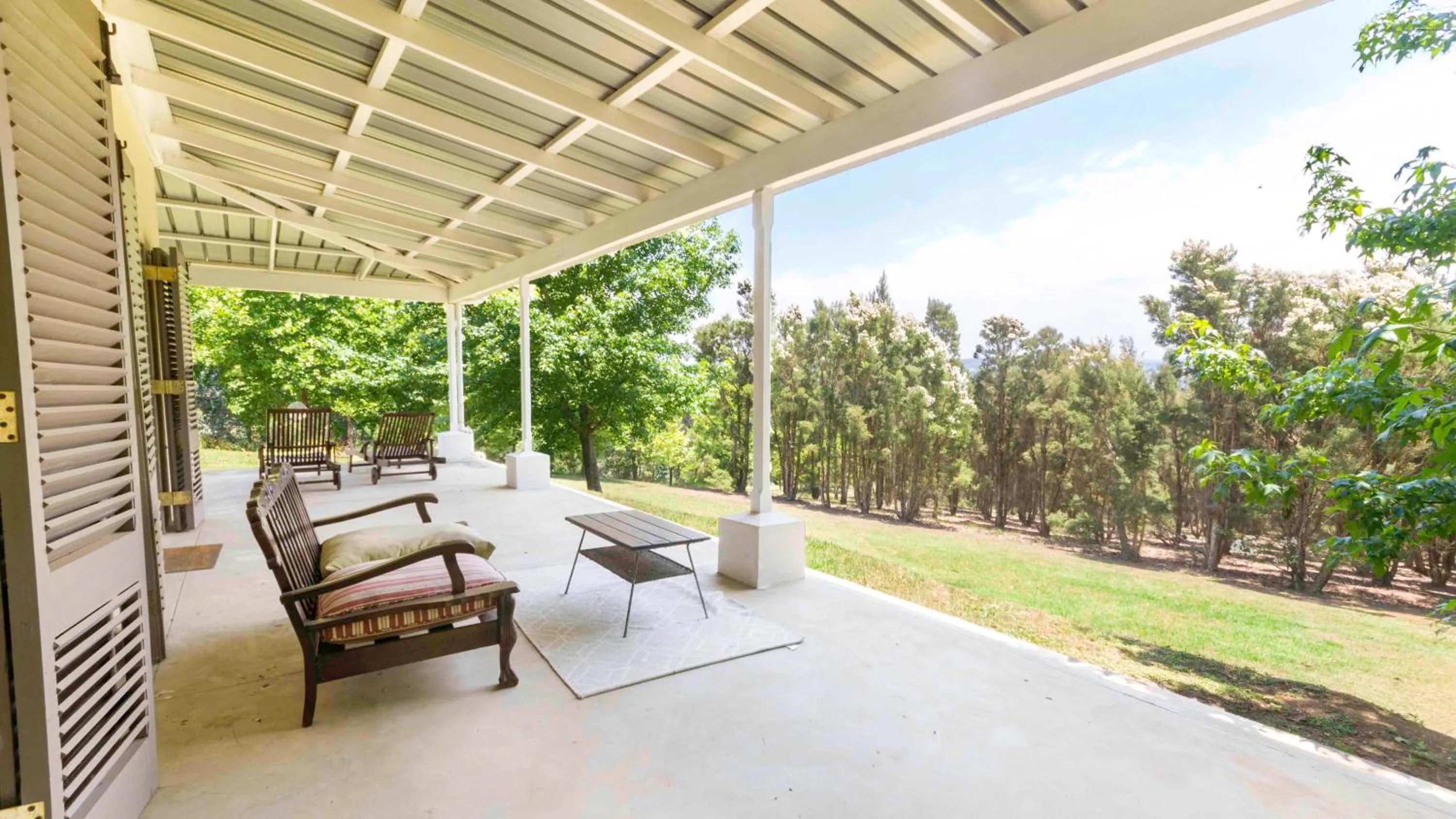 Patio in Arum Hill Lodge