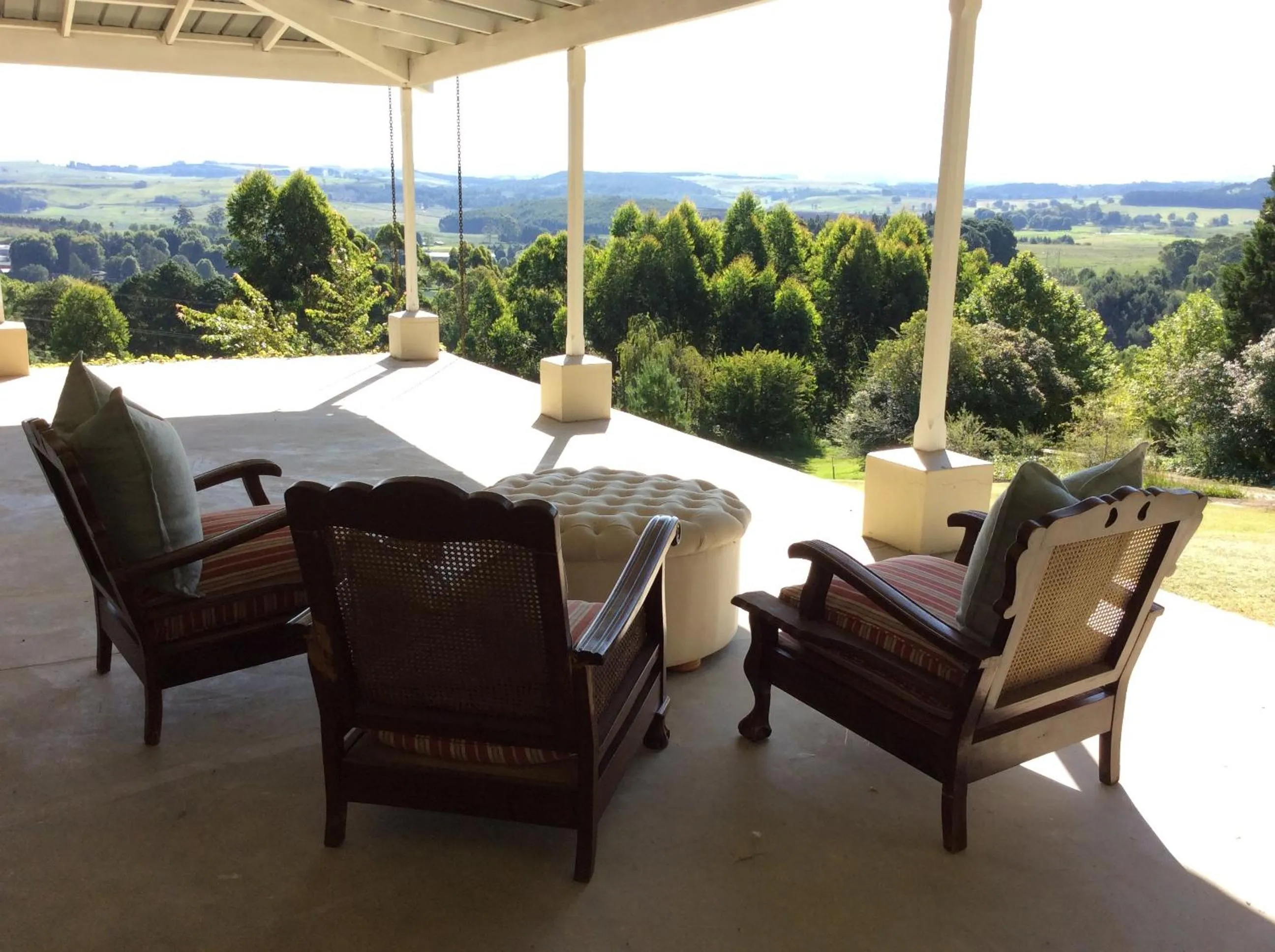 Patio in Arum Hill Lodge