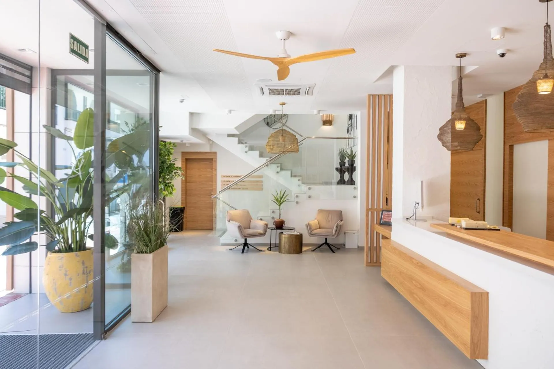 Lobby or reception in Hotel Cetina Cabo de Palos Puerto