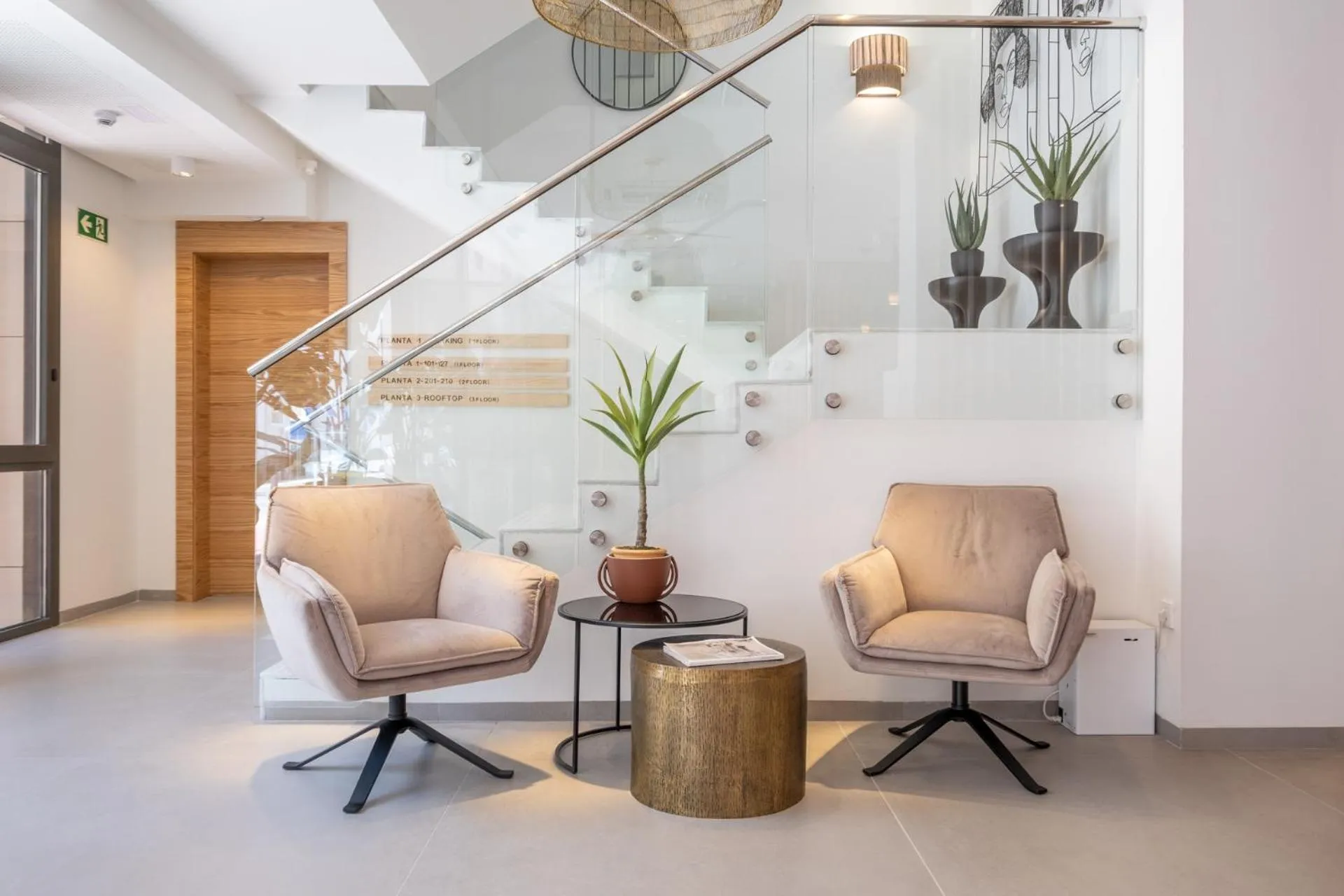 Lobby or reception in Hotel Cetina Cabo de Palos Puerto