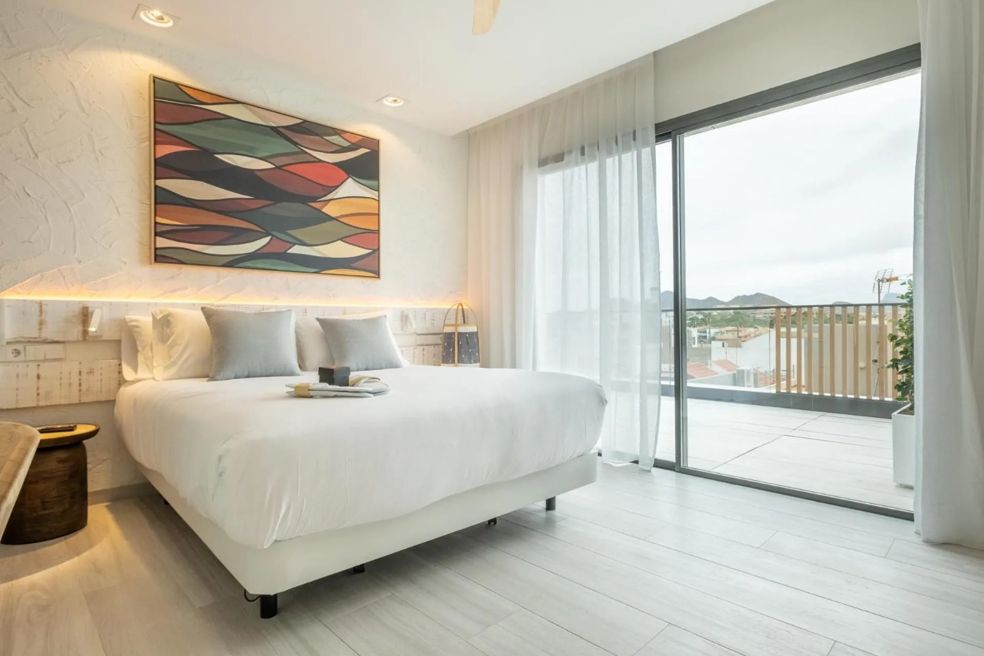 Photo of the whole room, Bed in Hotel Cetina Cabo de Palos Puerto