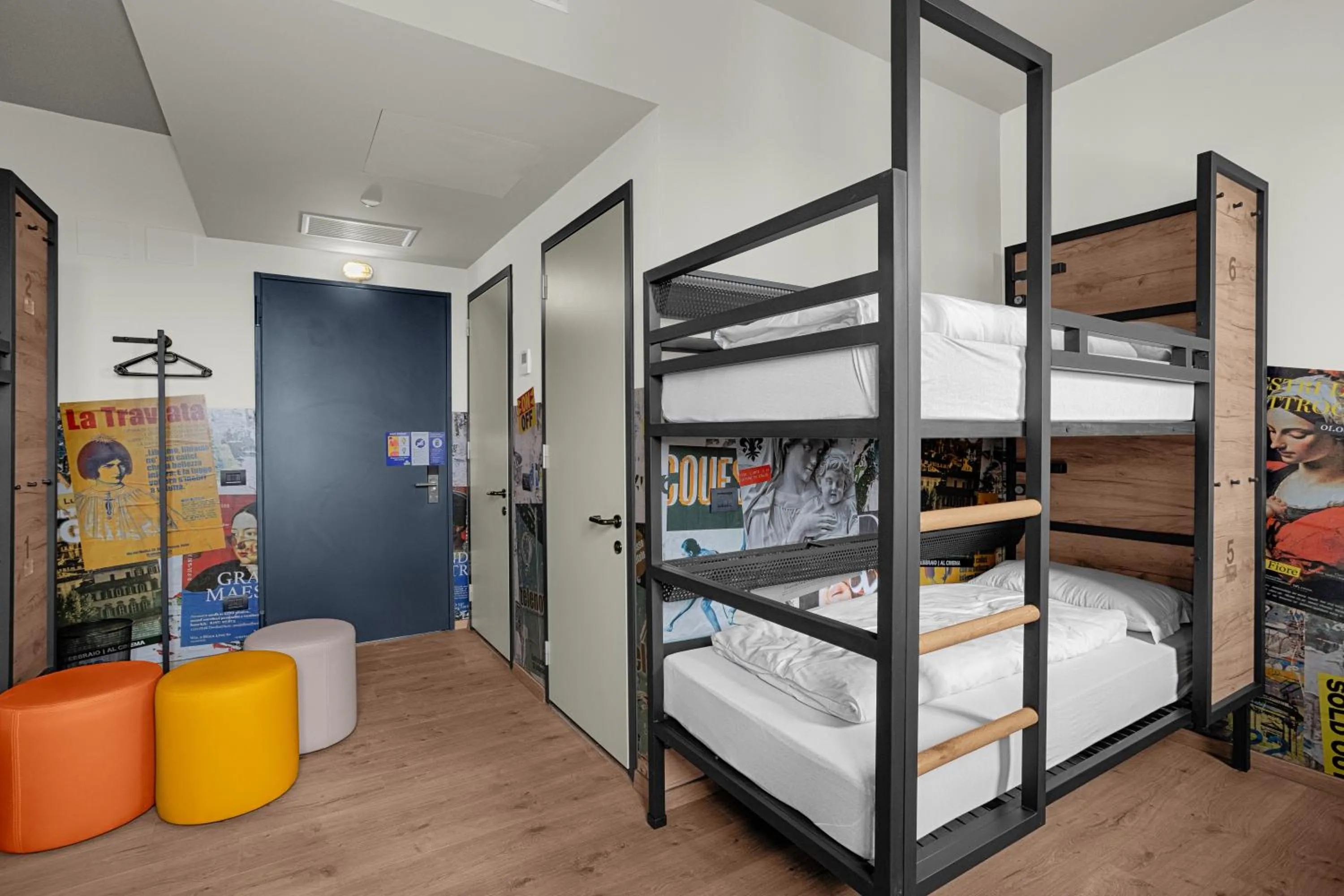 bunk bed, Bed in a&o Hostel Firenze Campo di Marte