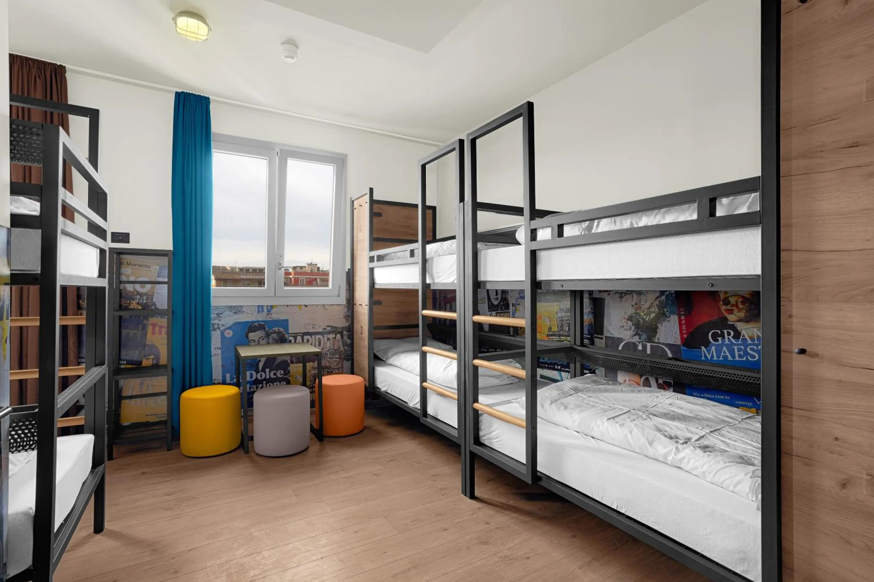 Bedroom, Bed in a&o Hostel Firenze Campo di Marte