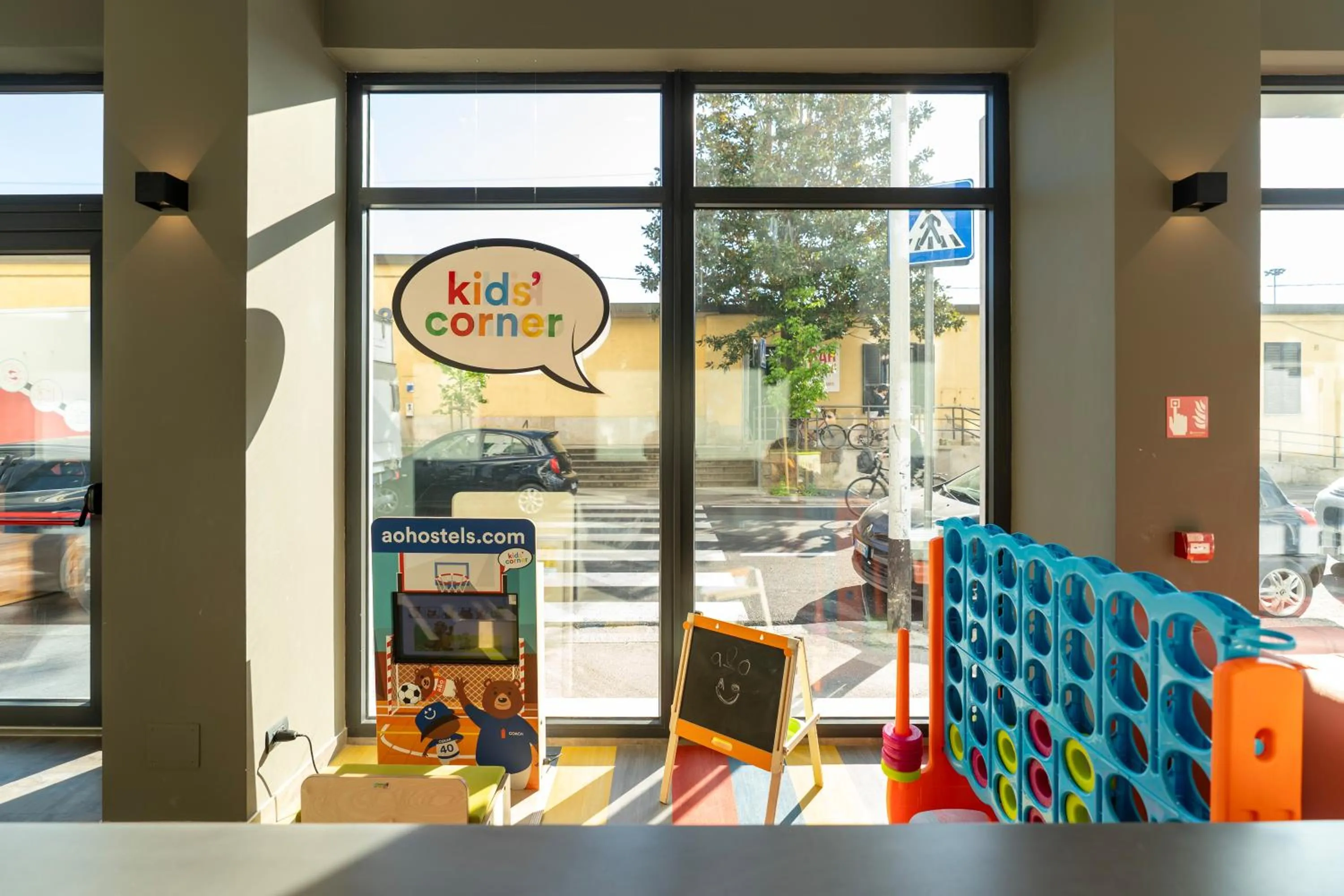 Children play ground in a&o Hostel Firenze Campo di Marte