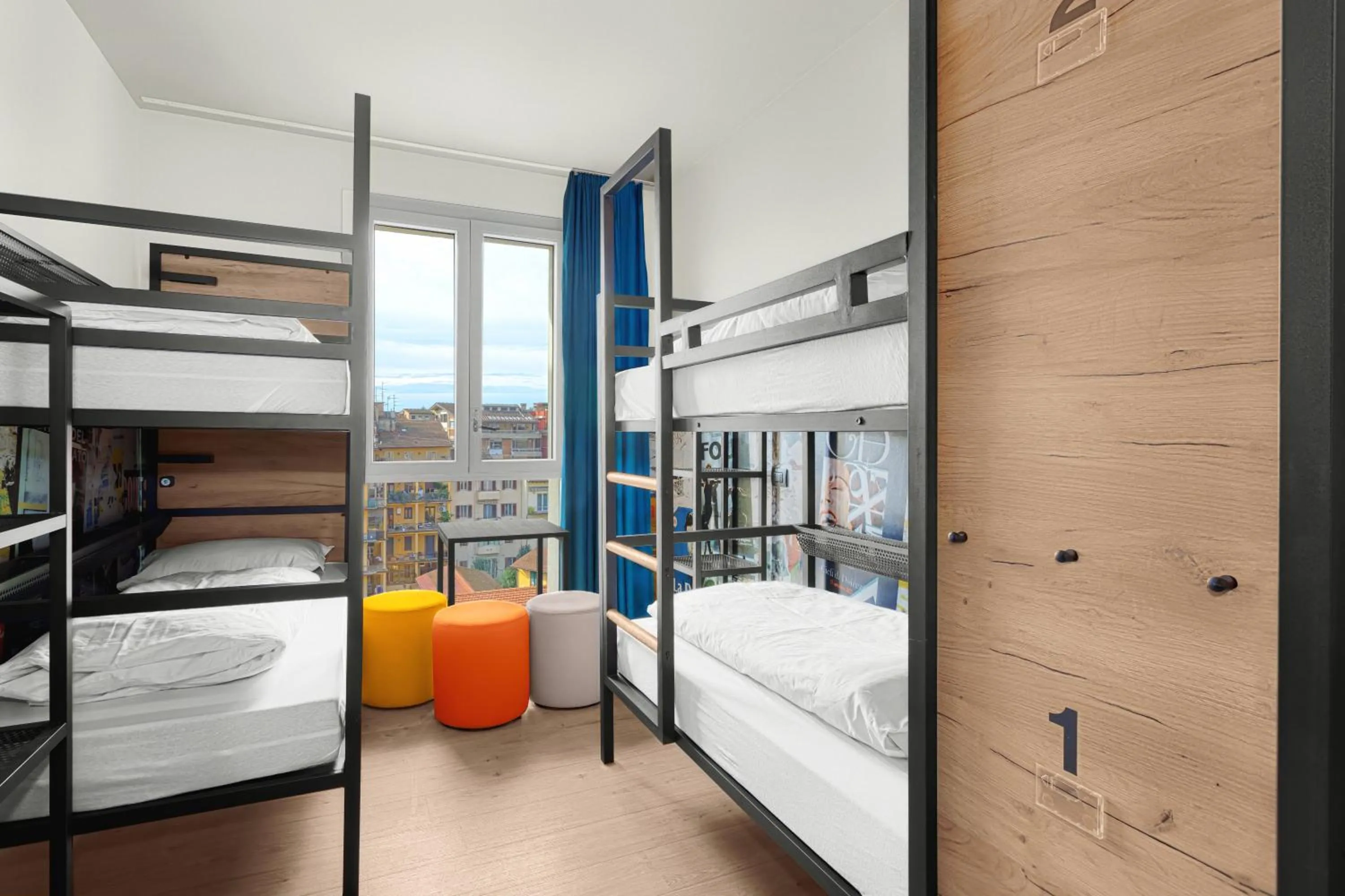 bunk bed, Bed in a&o Hostel Firenze Campo di Marte
