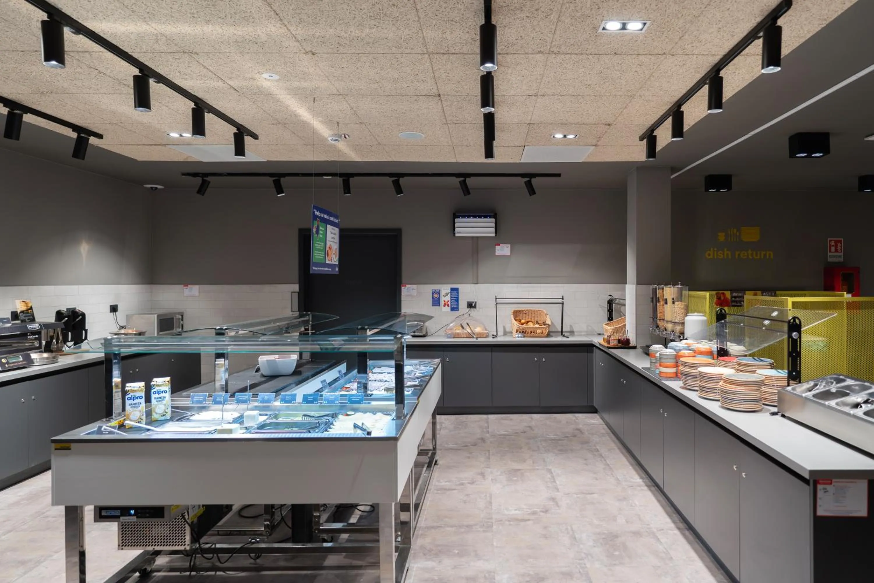 Buffet breakfast in a&o Hostel Firenze Campo di Marte