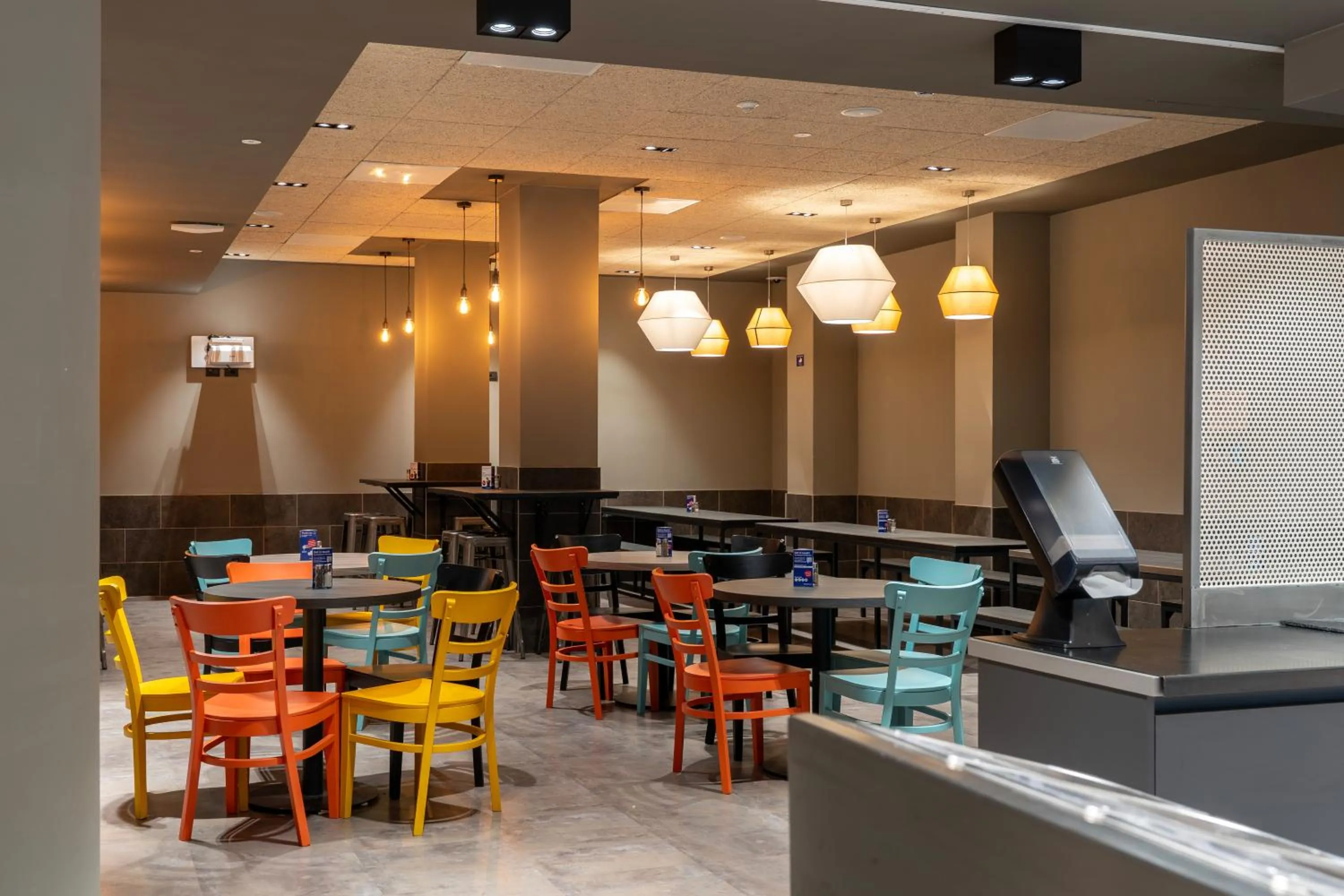 Buffet breakfast in a&o Hostel Firenze Campo di Marte