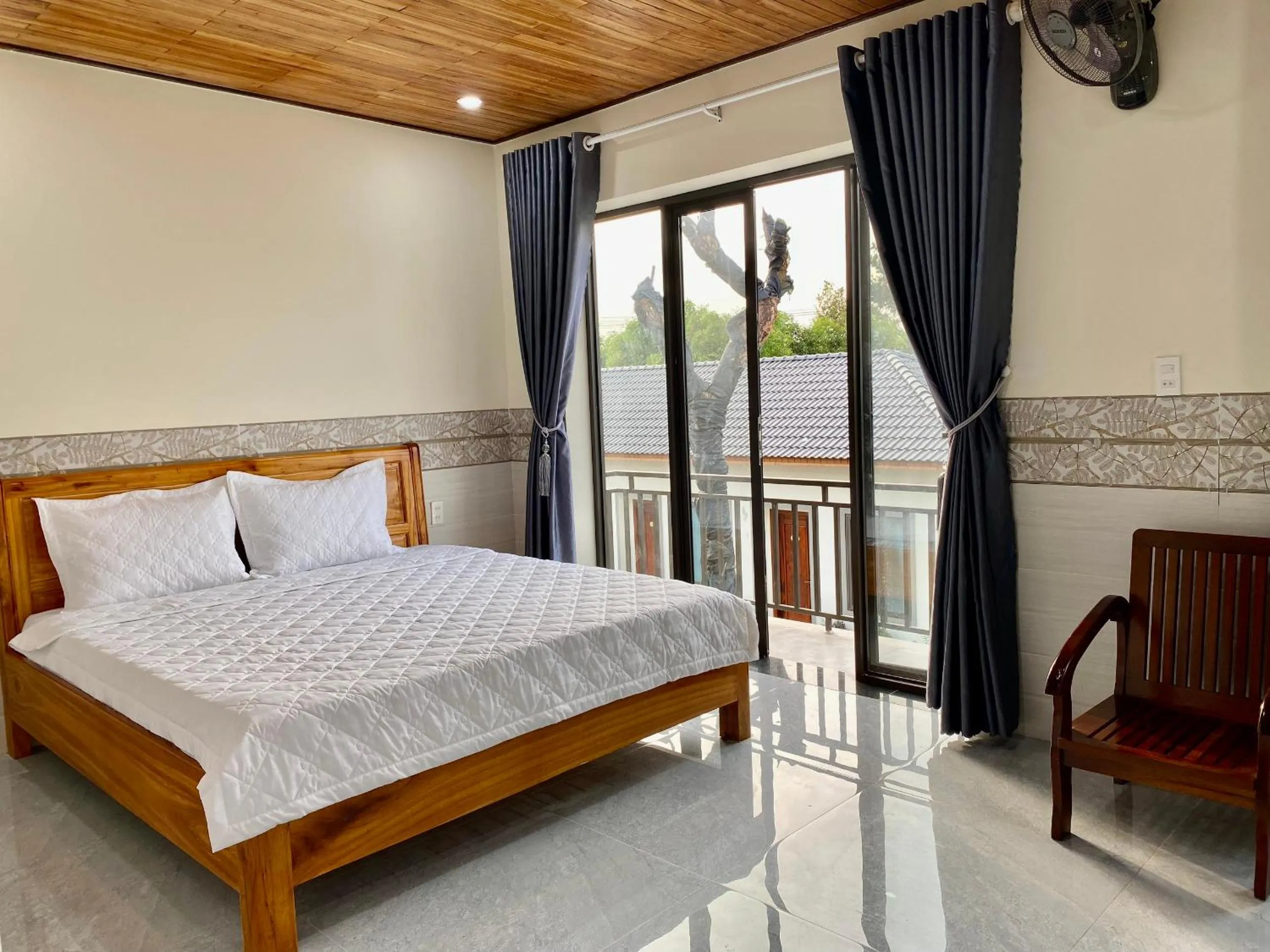 Bedroom, Bed in Chí Thanh Homestay