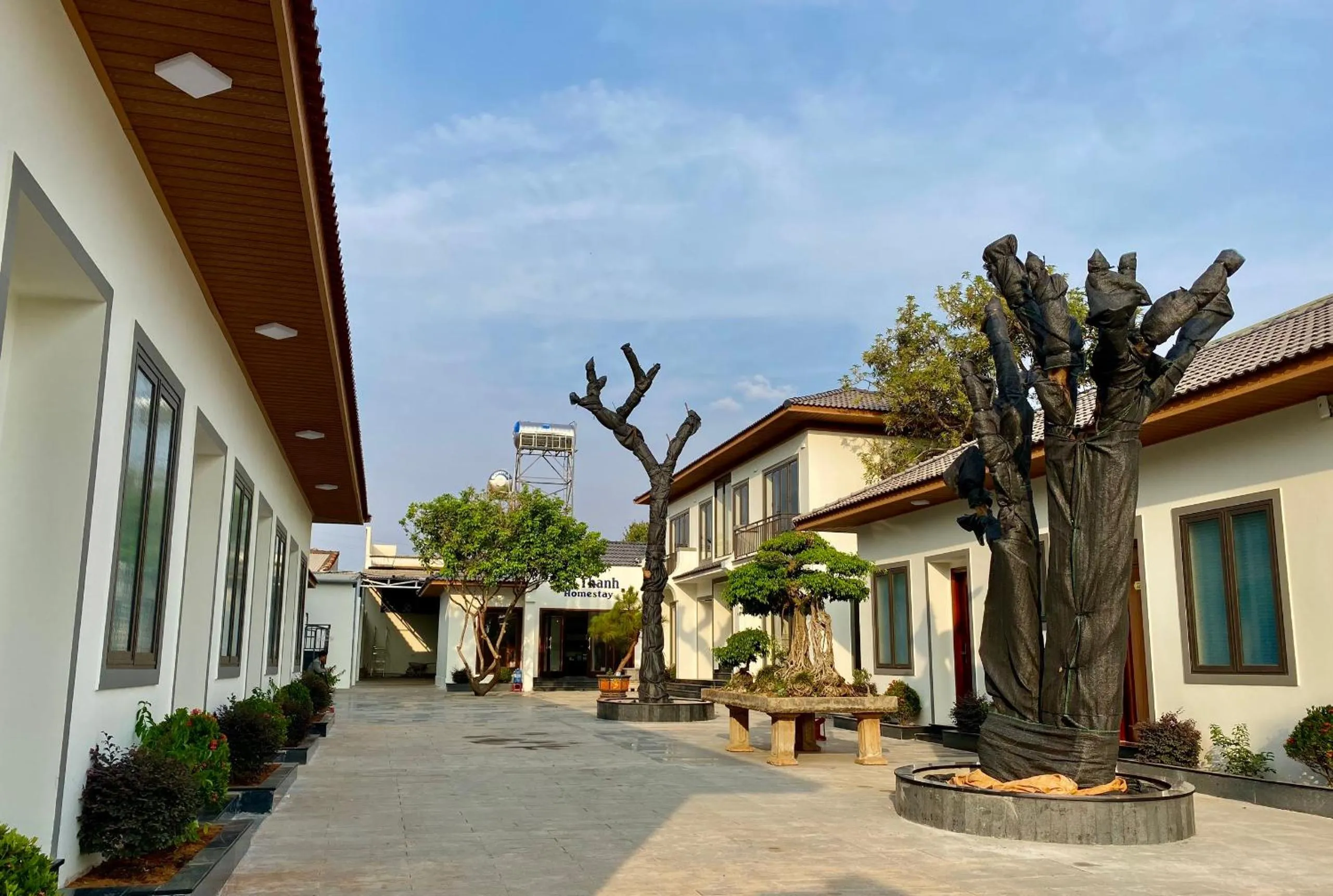 Garden in Chí Thanh Homestay