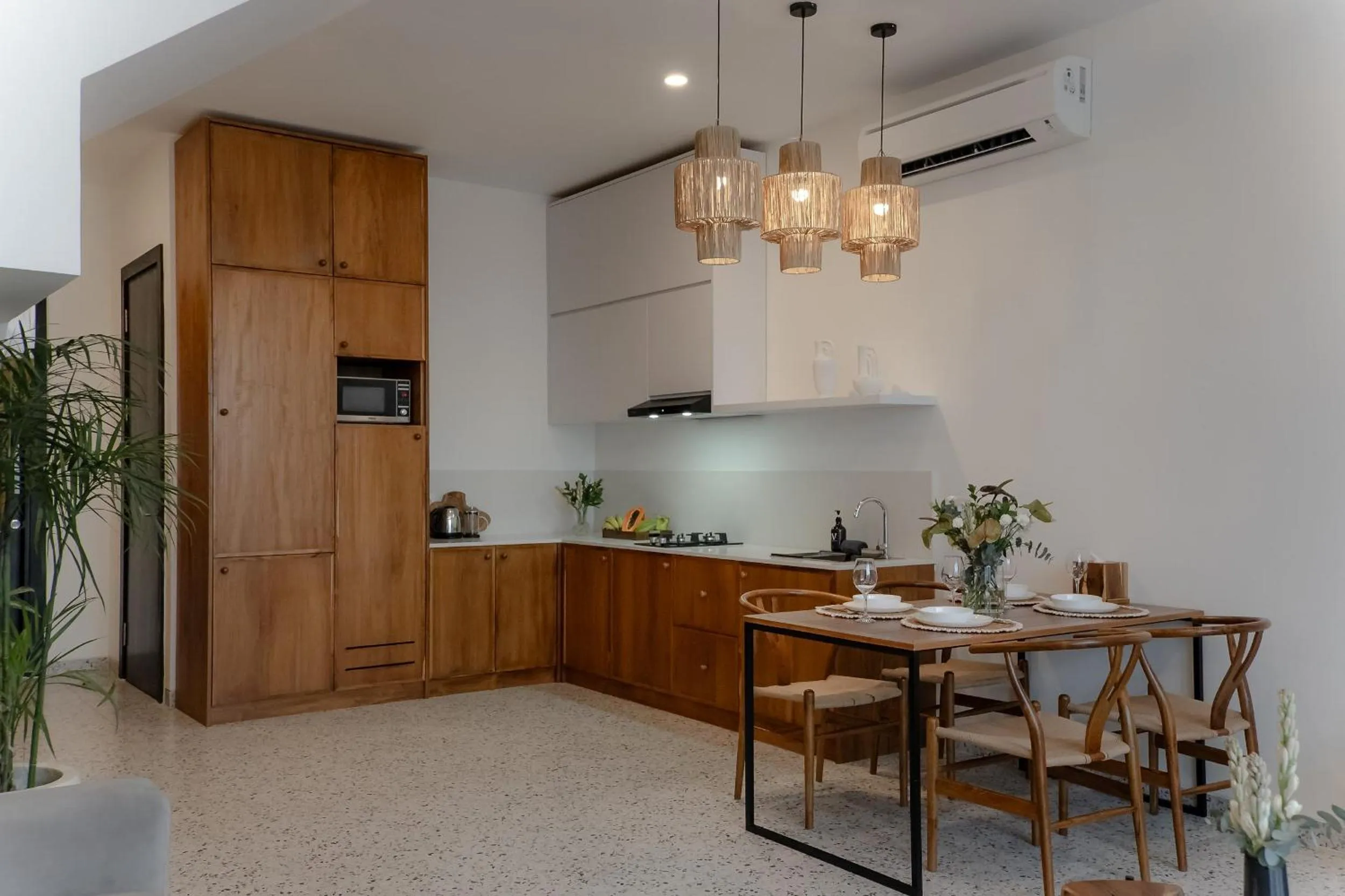 Kitchen or kitchenette in Sunny Aparts 1