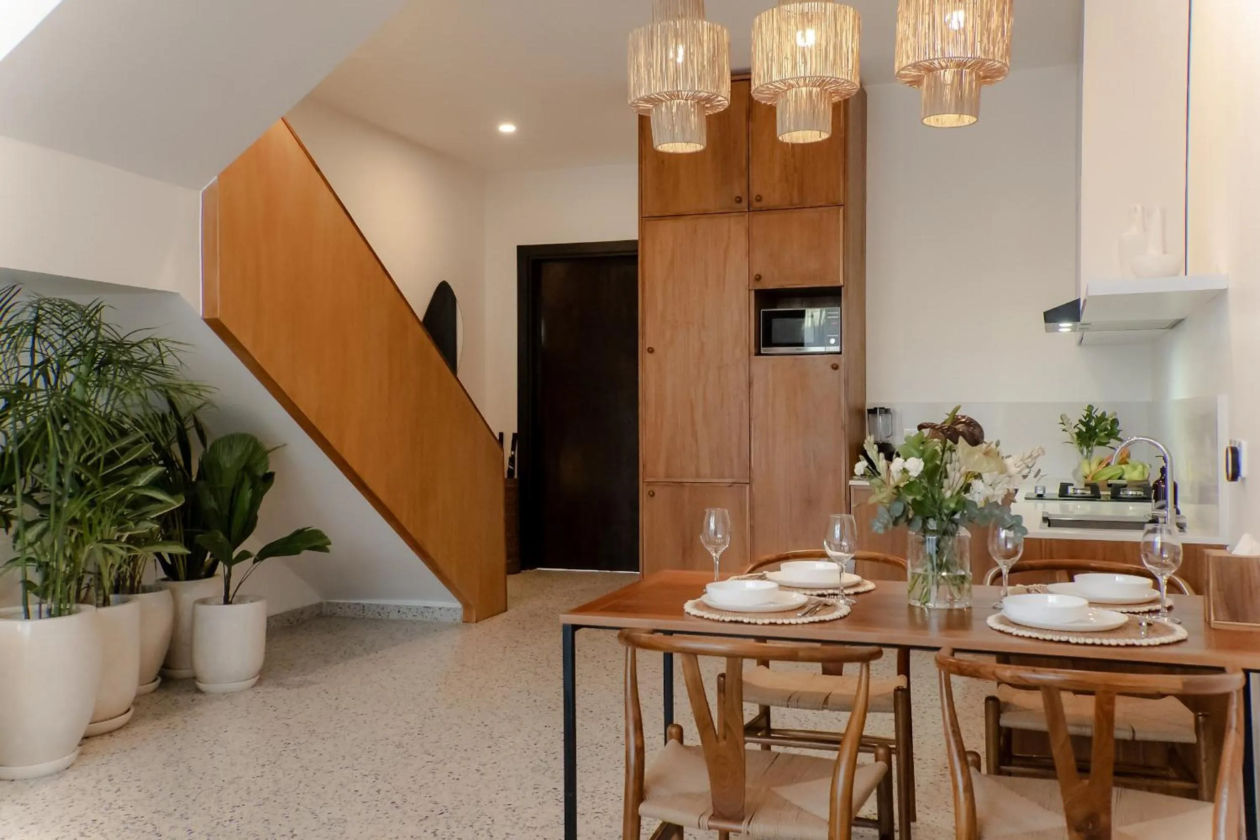 Kitchen or kitchenette in Sunny Aparts 1