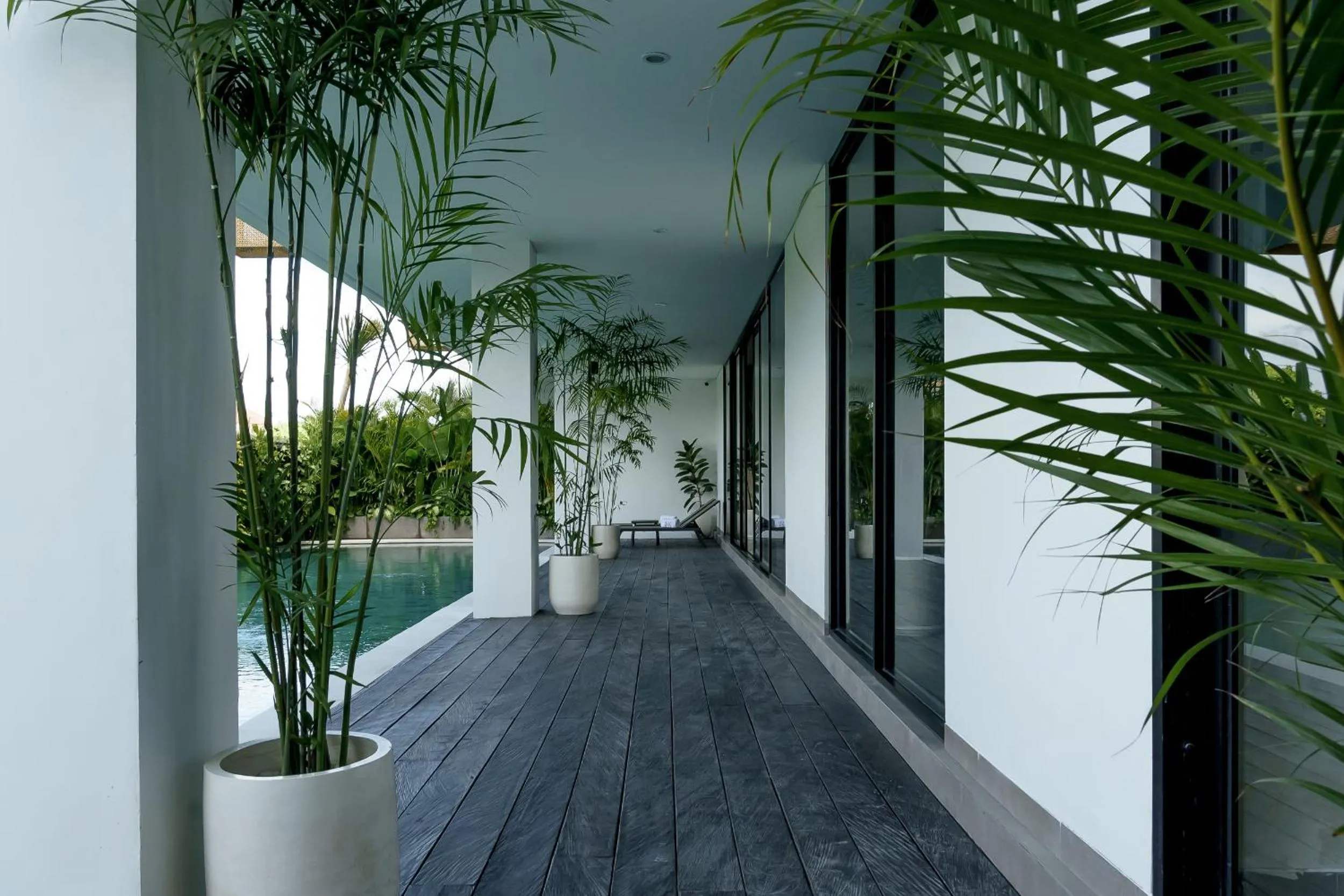 Garden view in Sunny Aparts 1