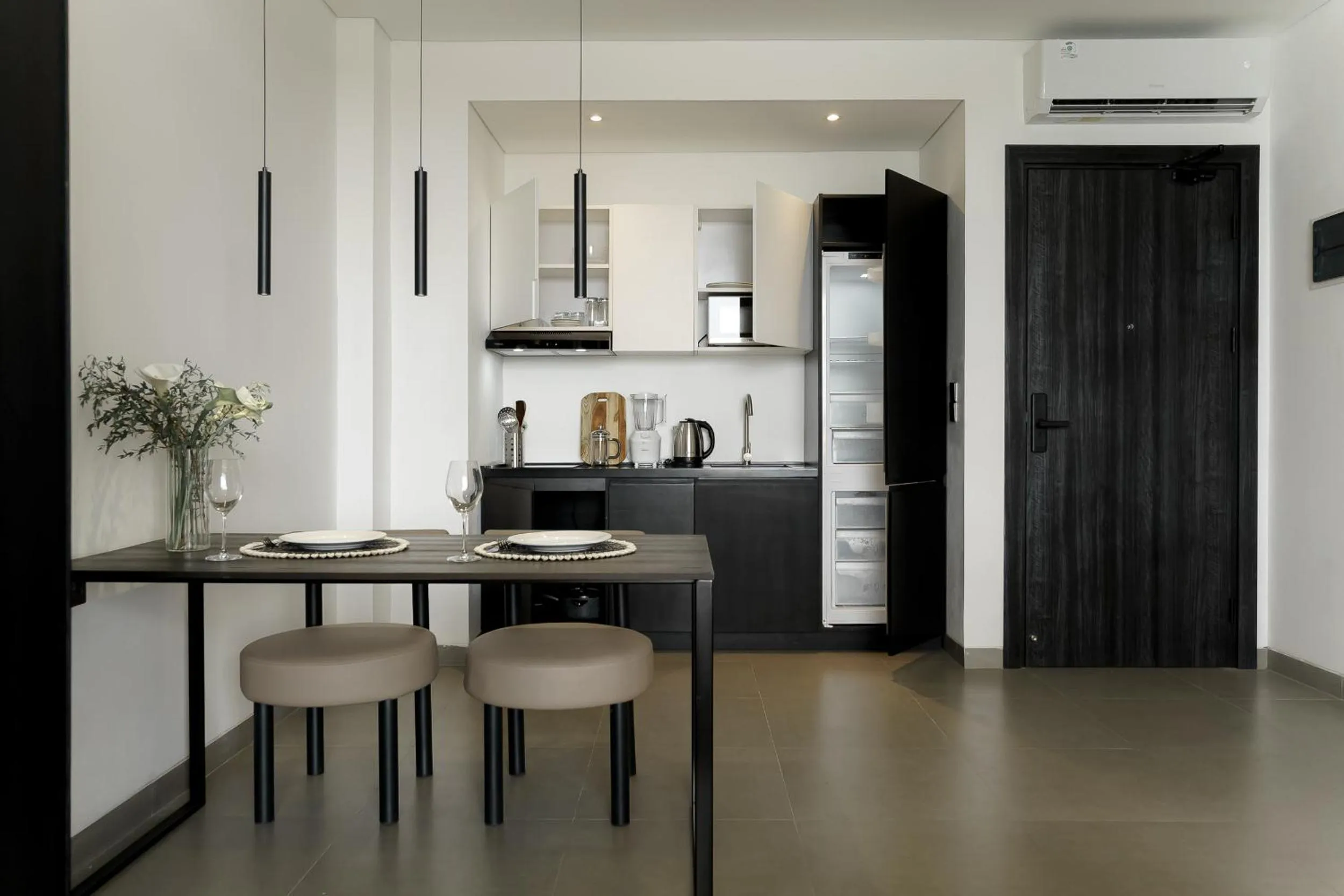 Kitchen or kitchenette in Sunny Aparts 1