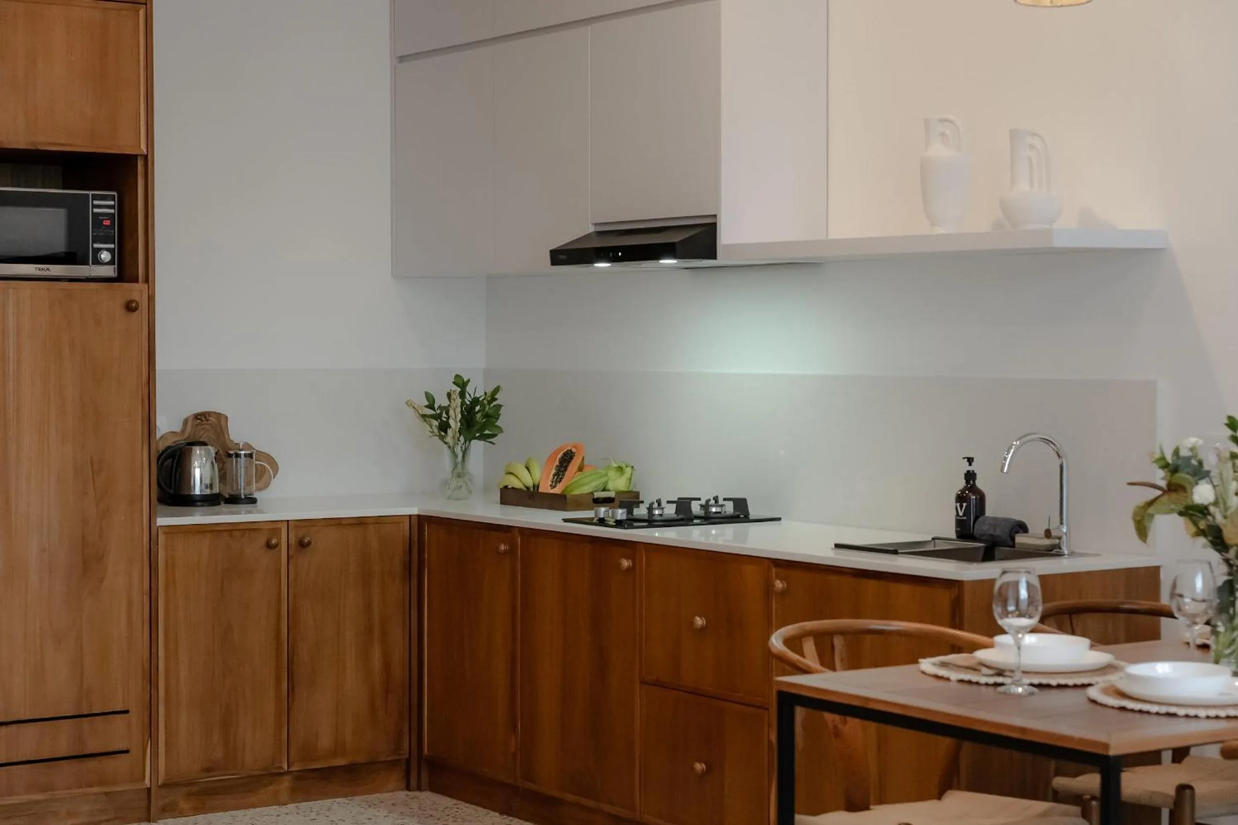 Kitchen or kitchenette in Sunny Aparts 1