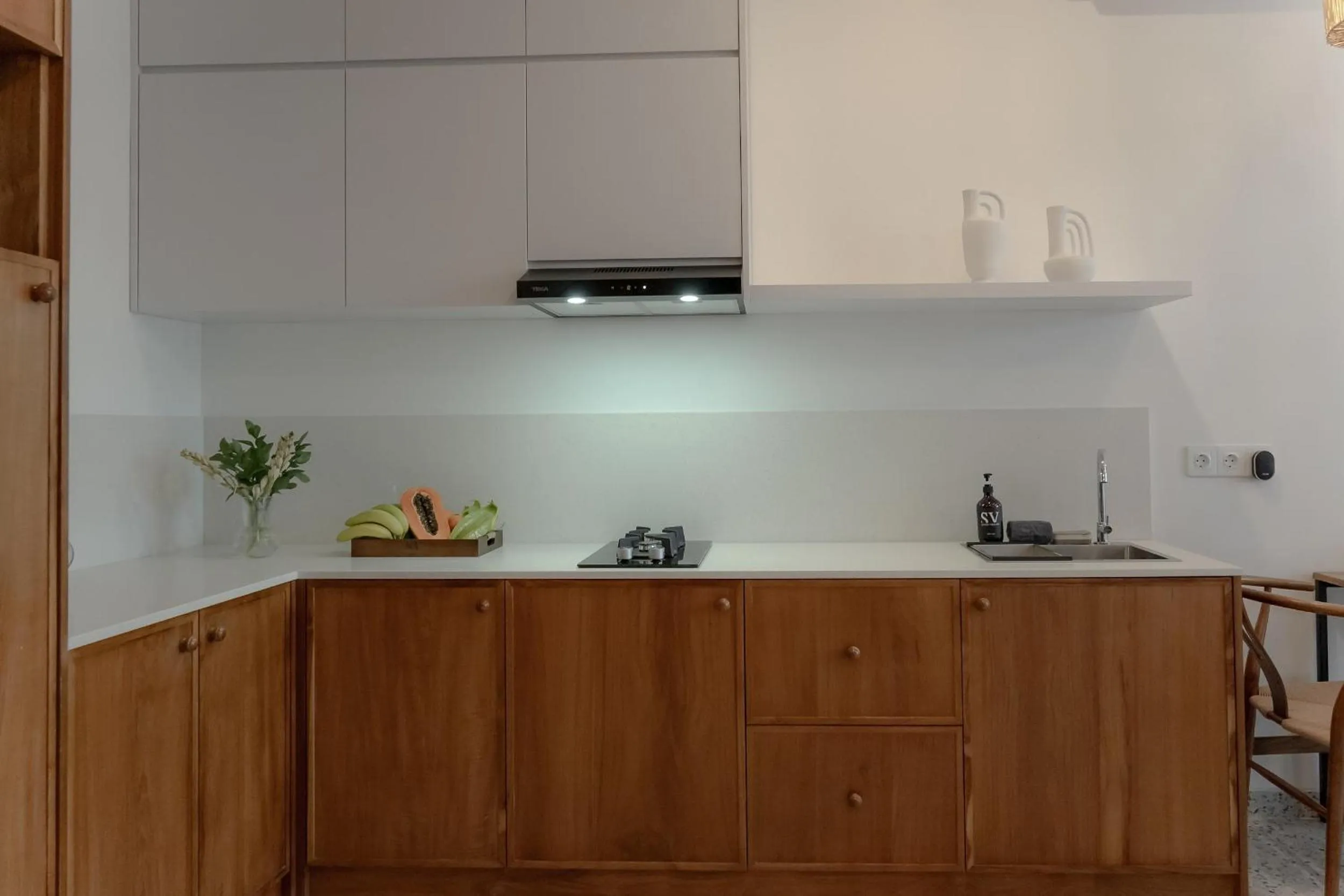 Kitchen or kitchenette in Sunny Aparts 1