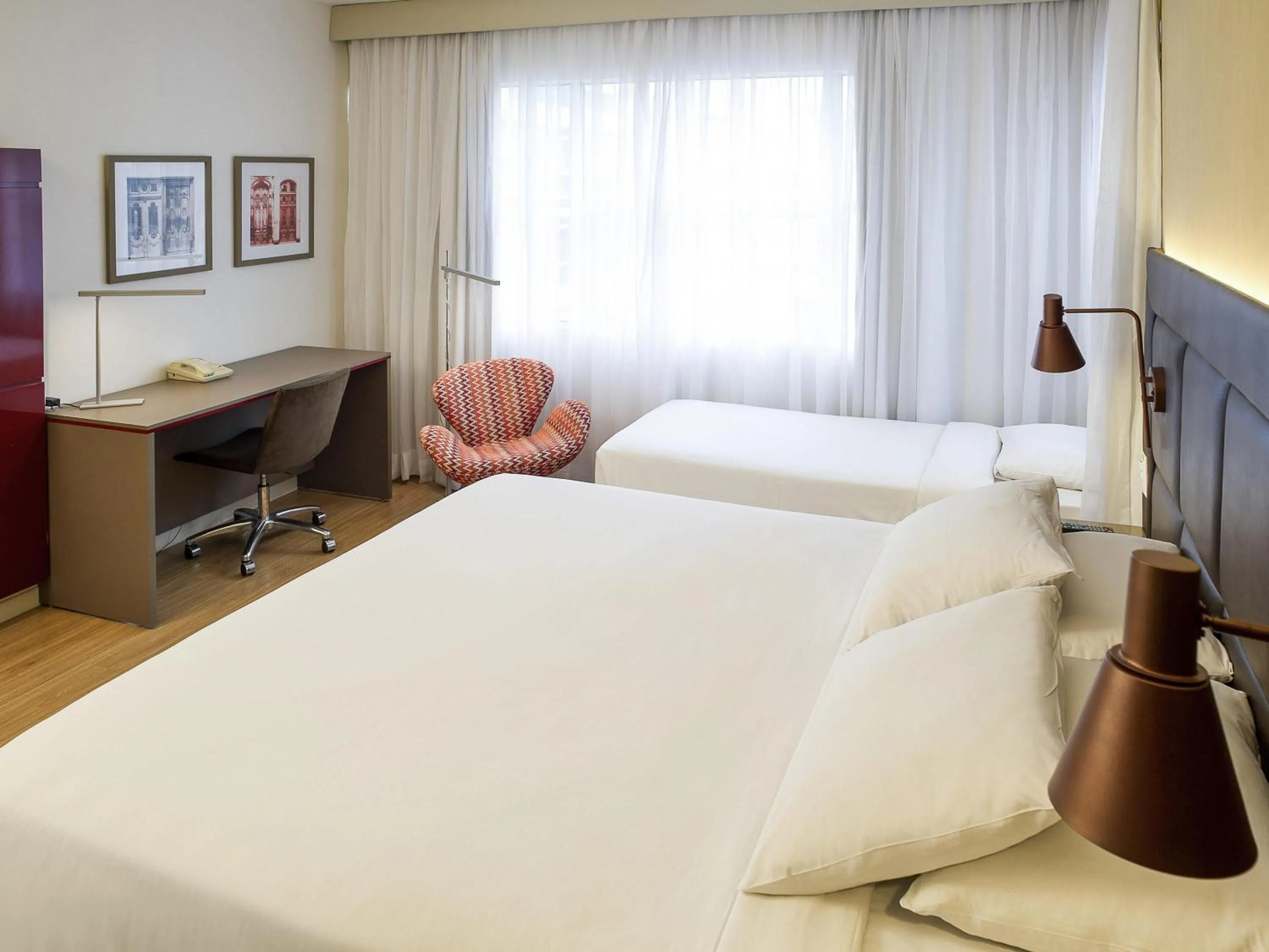 Bedroom, Bed in Mercure Sao Paulo Jardins