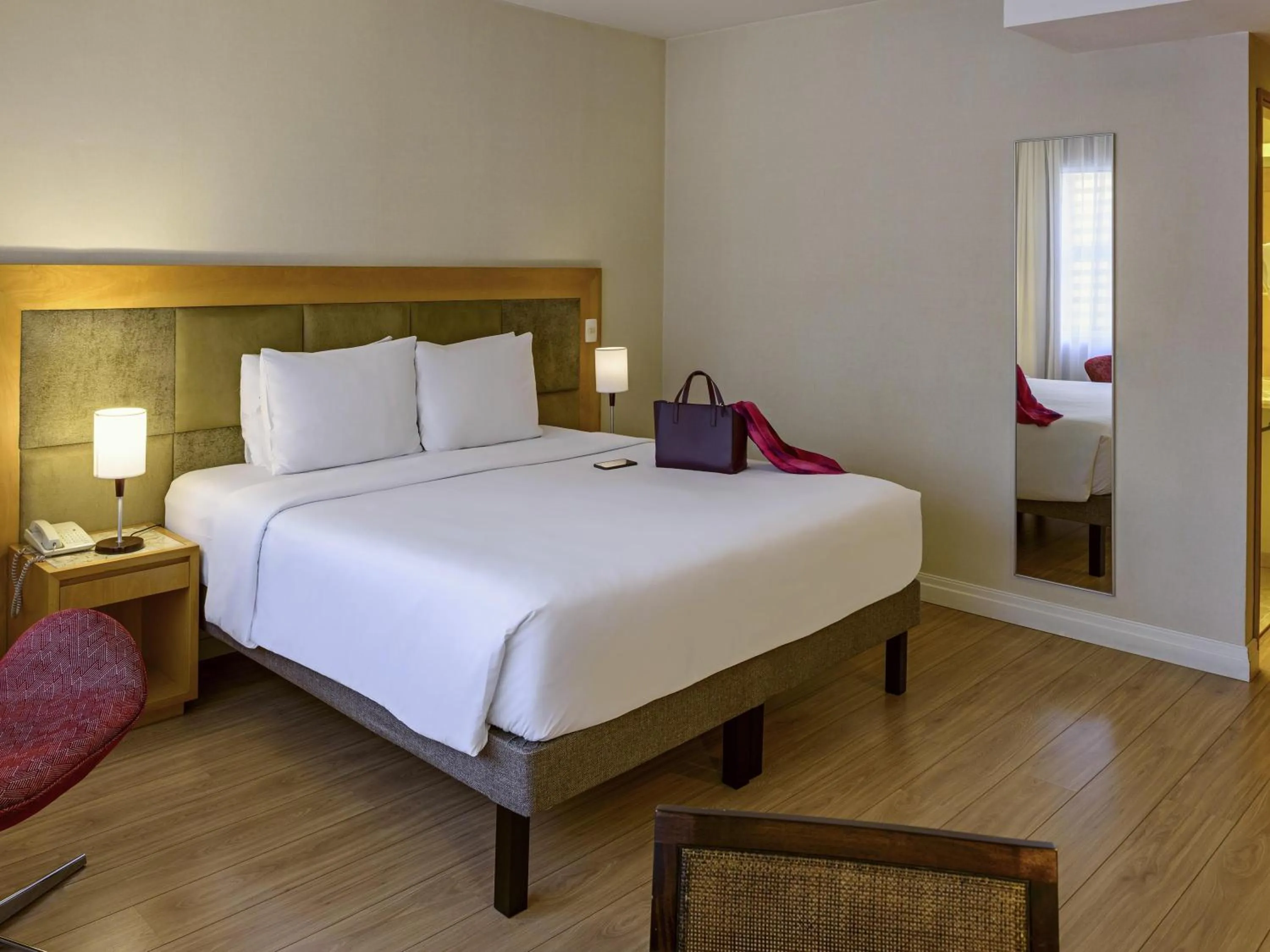 Bedroom, Bed in Mercure Sao Paulo Jardins