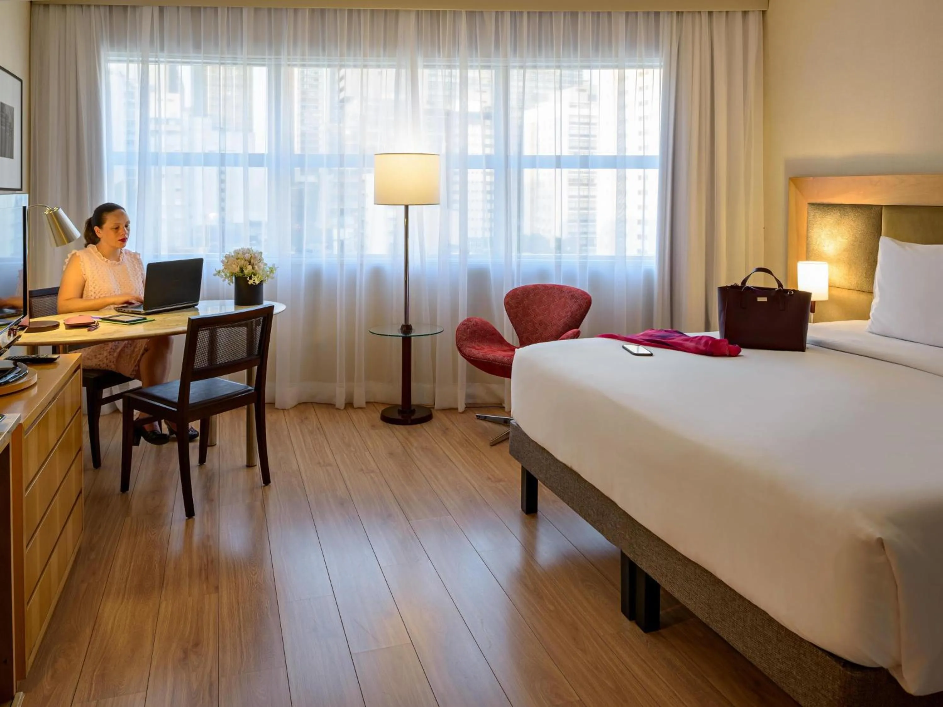 Bedroom, Bed in Mercure Sao Paulo Jardins