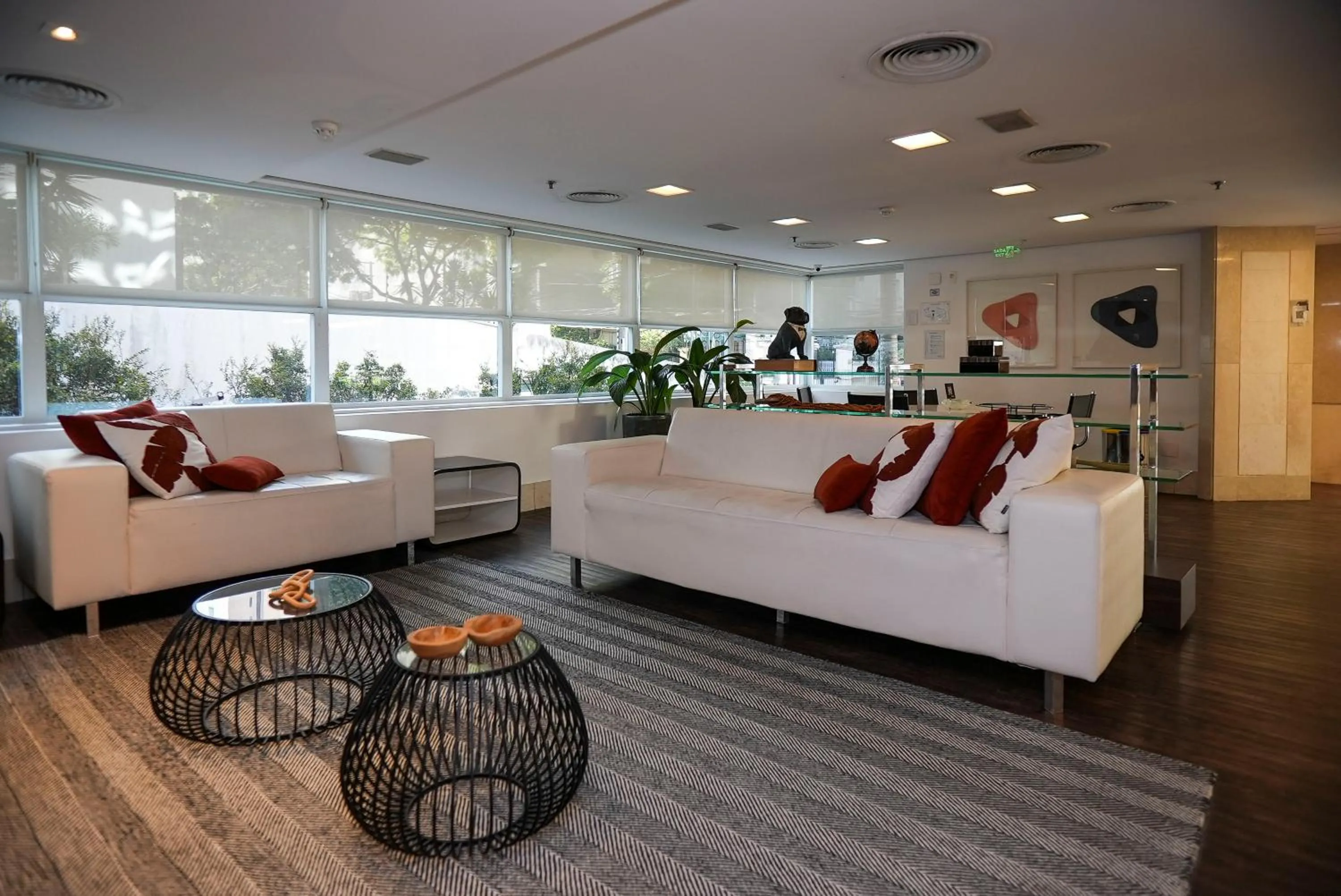 Seating area in Mercure Sao Paulo Jardins