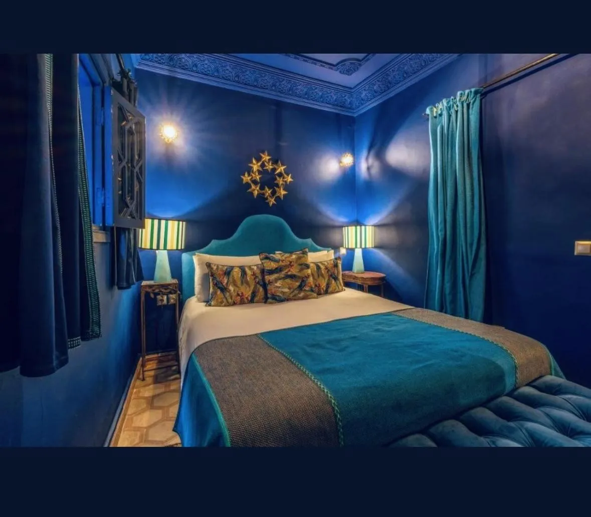 Bedroom, Bed in Riad & Spa Stella Cadente Marrakech