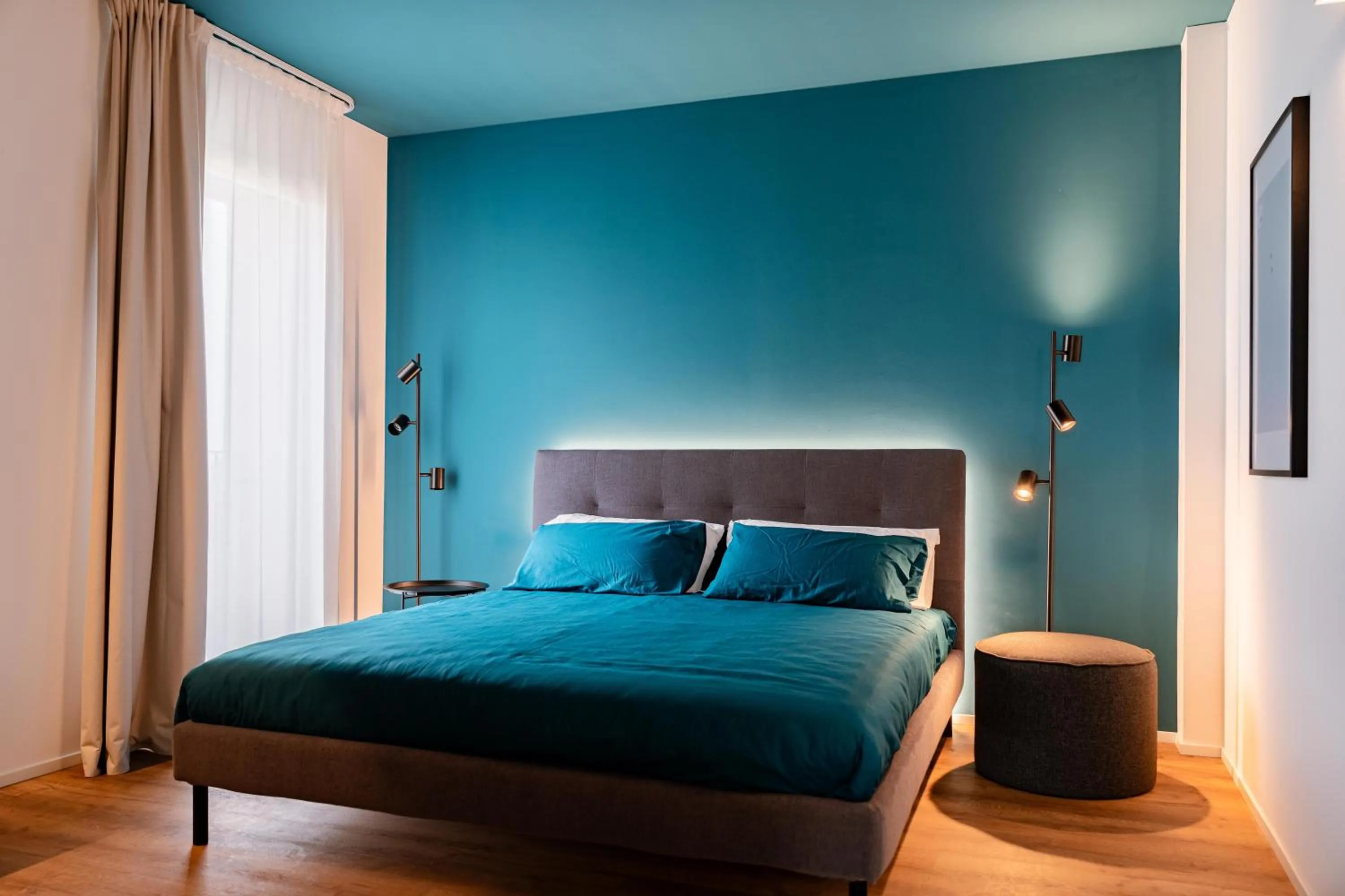 Bedroom, Bed in Camoma Aparthotel - Suites Apartments