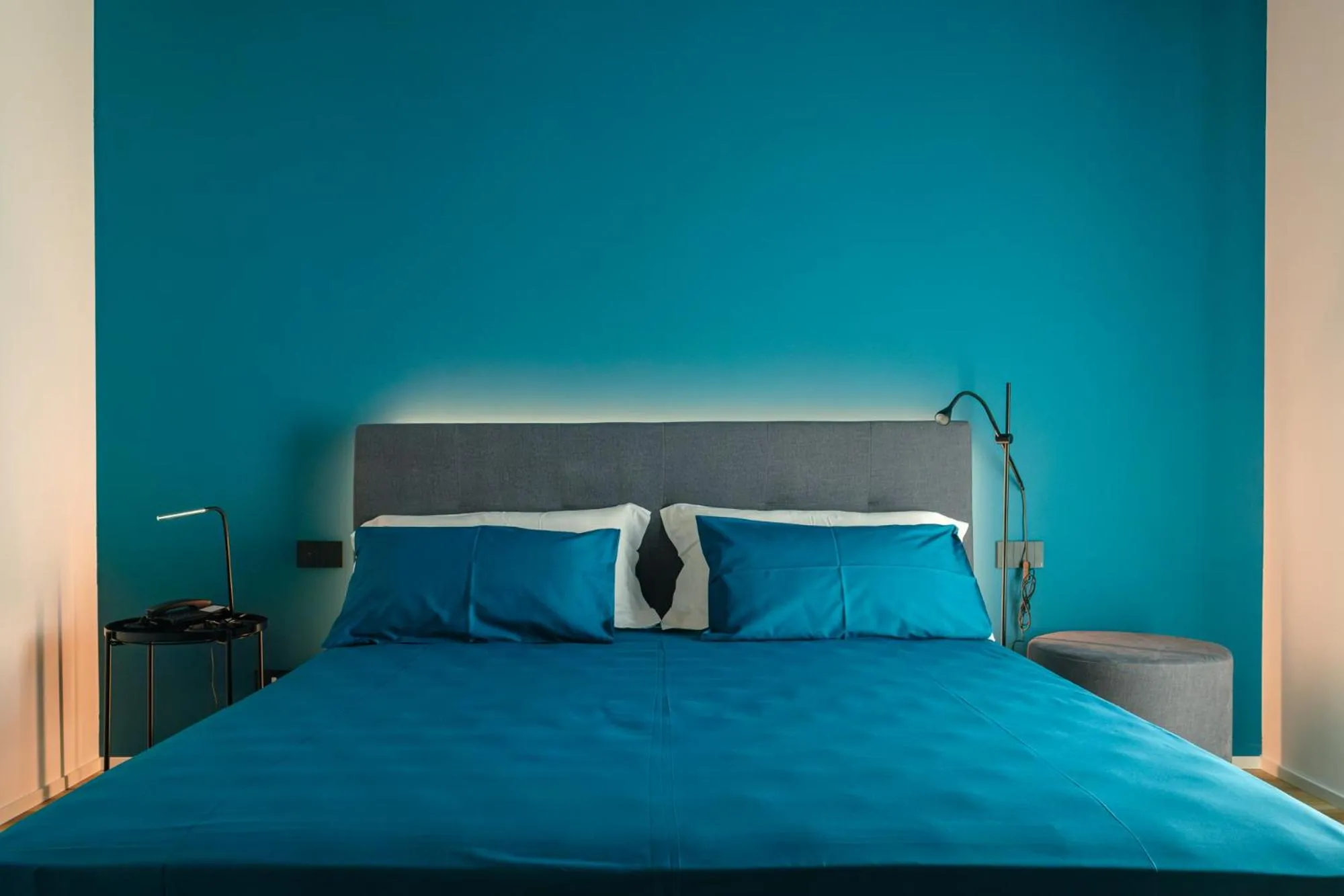 Bedroom, Bed in Camoma Aparthotel - Suites Apartments