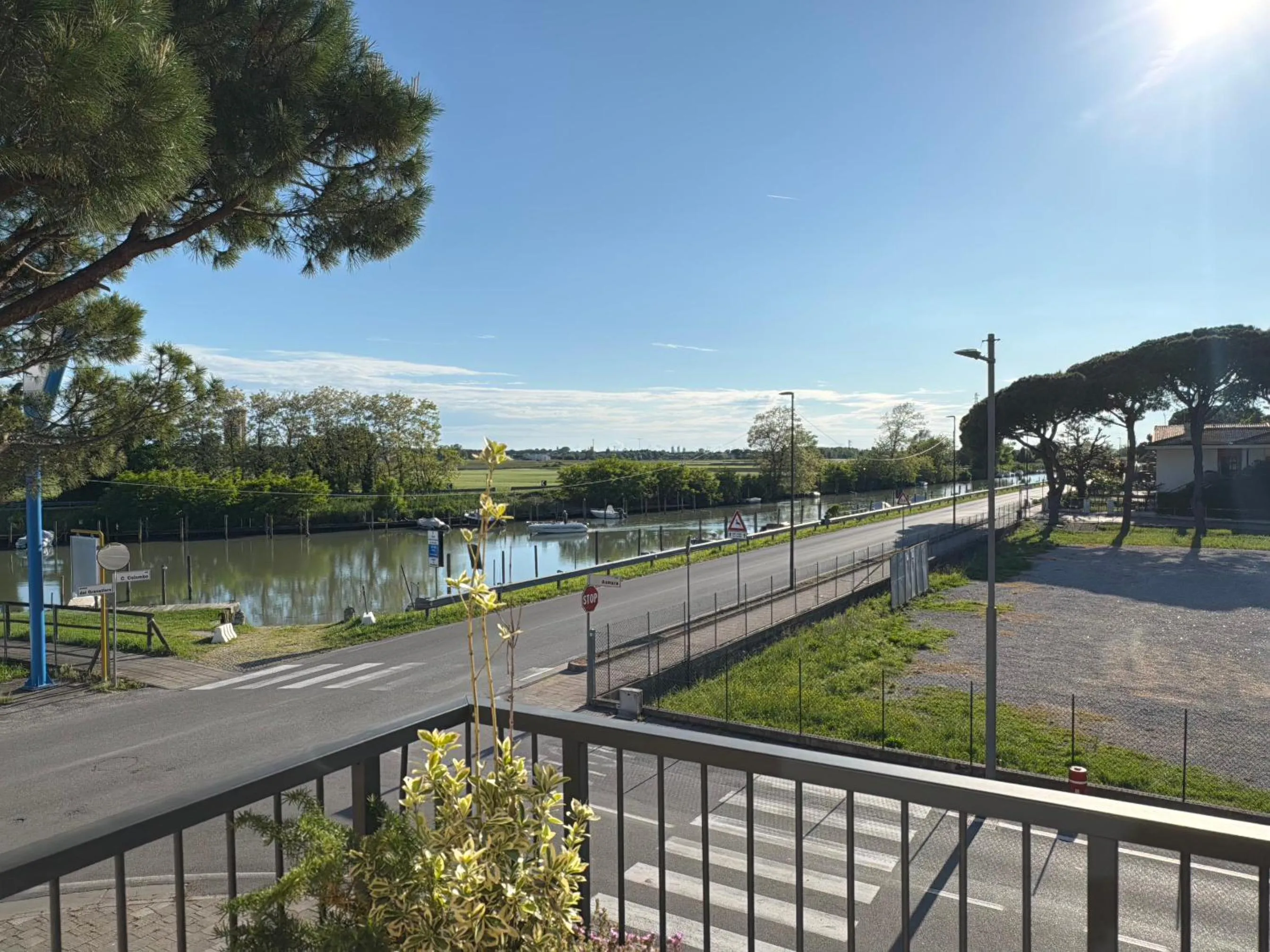 Quiet street view in Camoma Aparthotel - Suites Apartments
