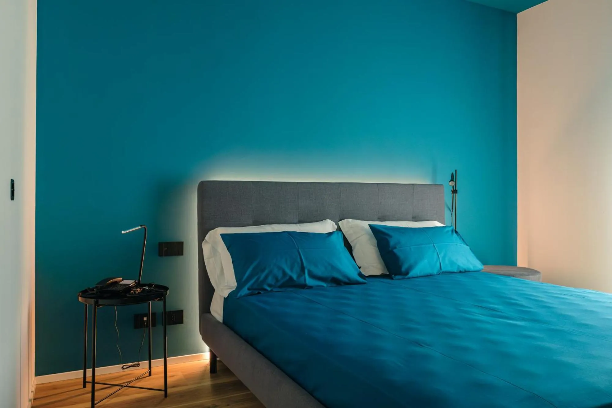 Bedroom, Bed in Camoma Aparthotel - Suites Apartments