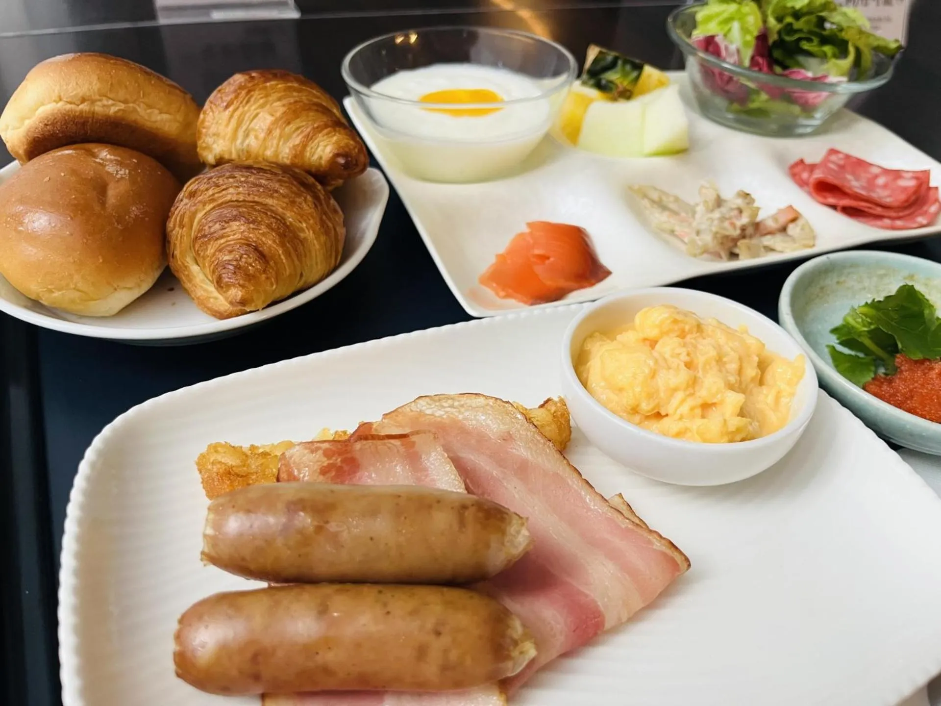 Buffet breakfast in Hotel Crown Hills Naruto