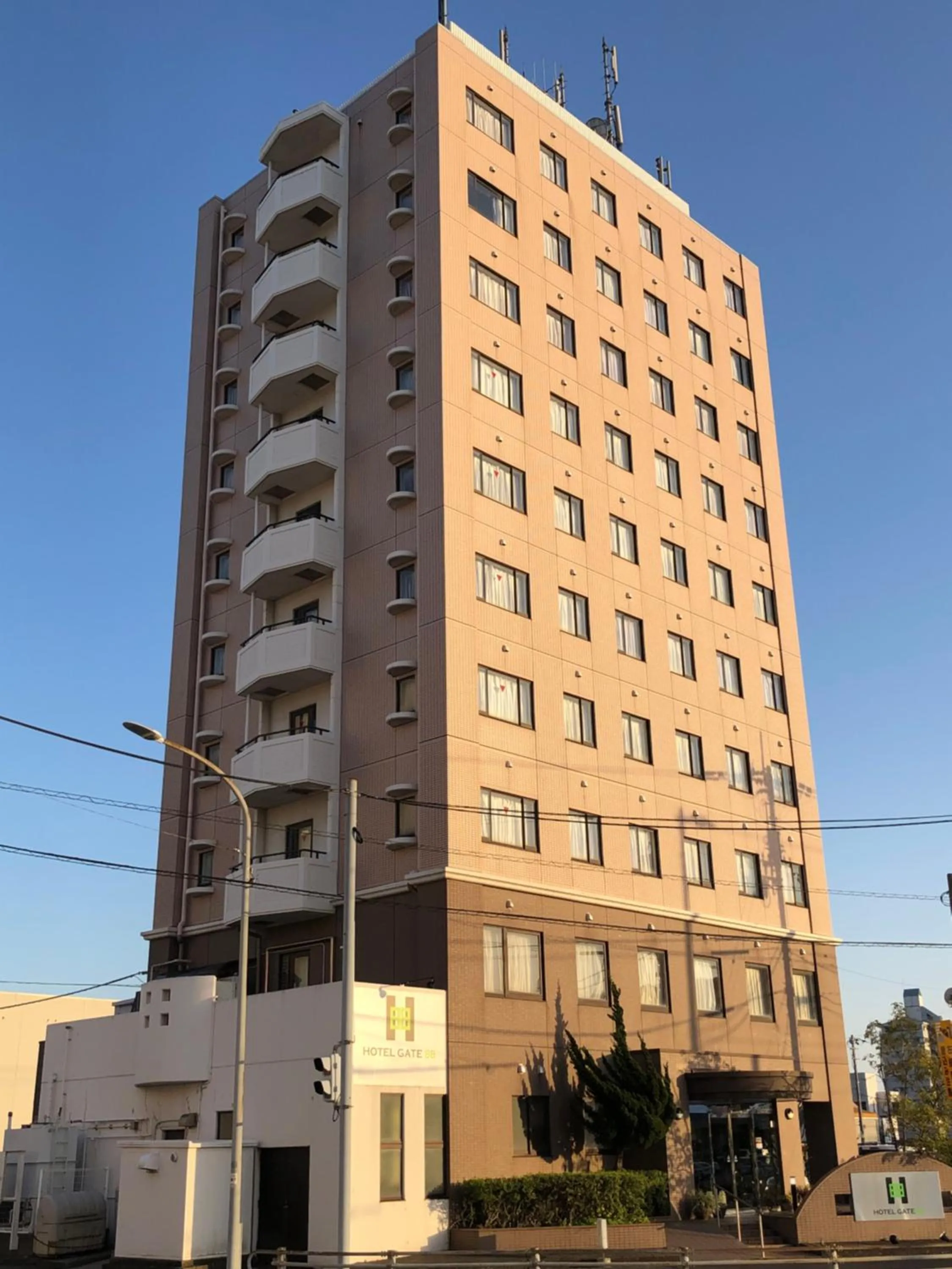 Property building in Hotel Crown Hills Naruto