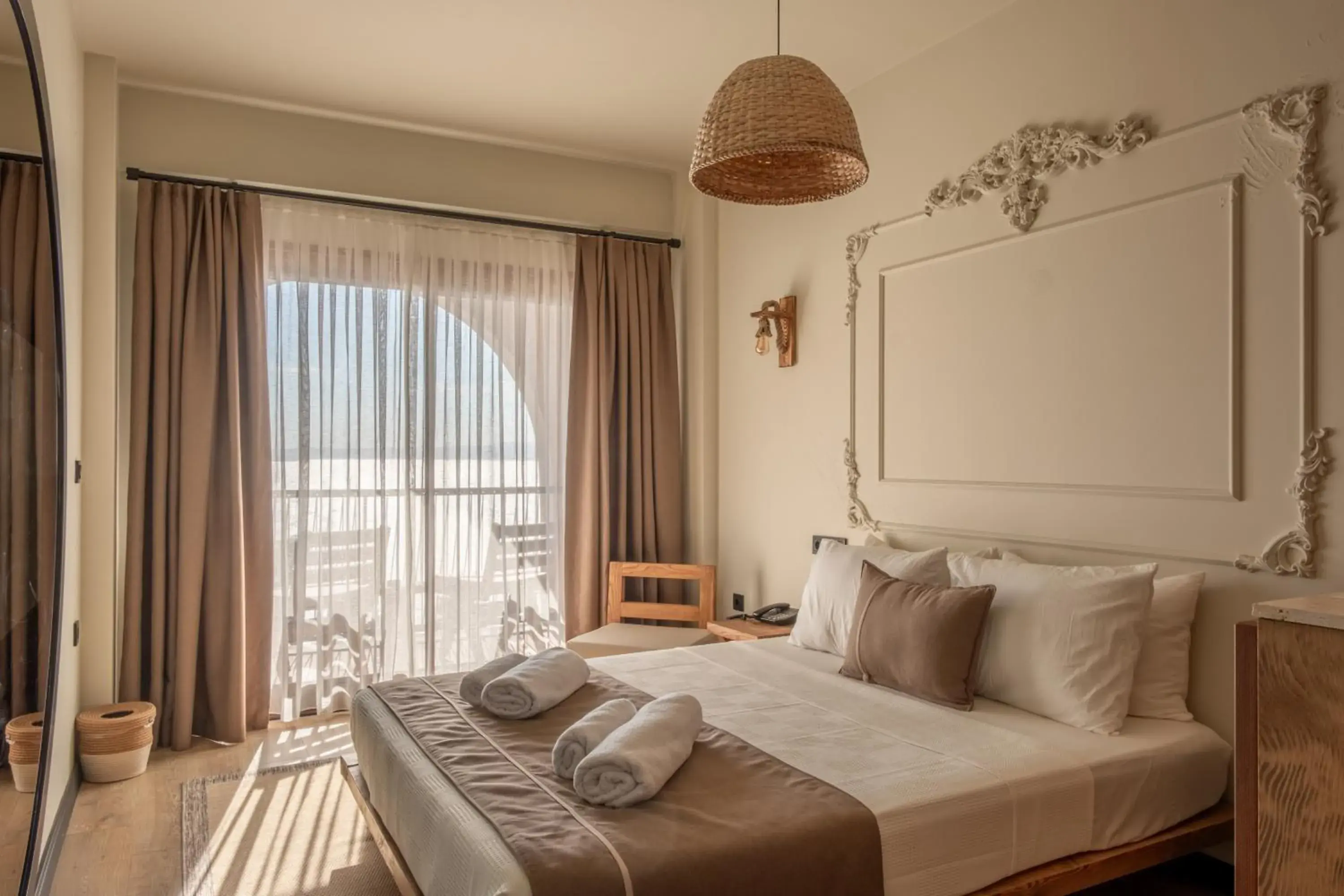 Deluxe Double Room with Sea View in The Local House Ayasaranda Adults Only Deluxe Double Room with Sea View in The Local House Ayasaranda Adults Only