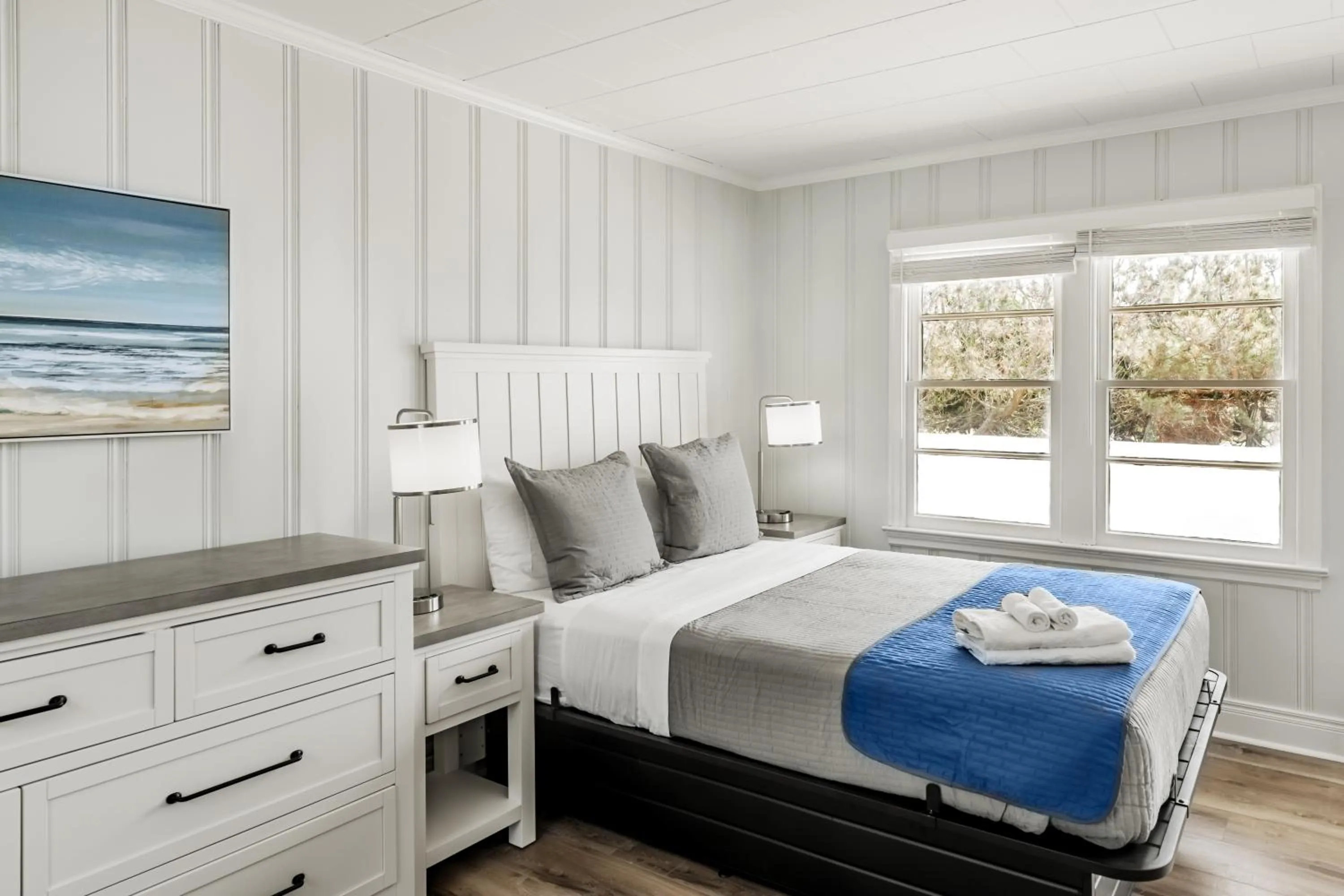 Bed in Mia's Boutique Hotel