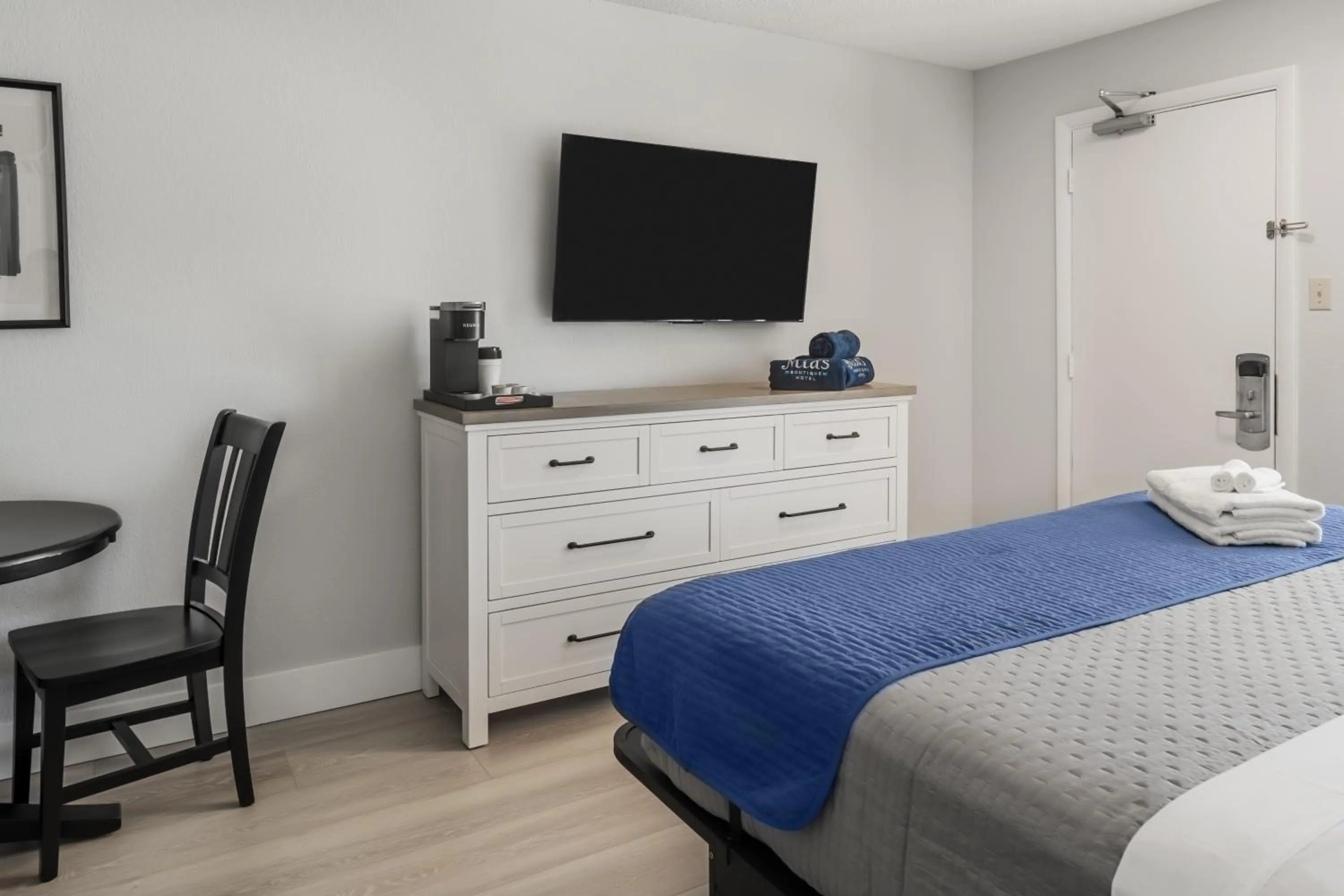 Bed in Mia's Boutique Hotel