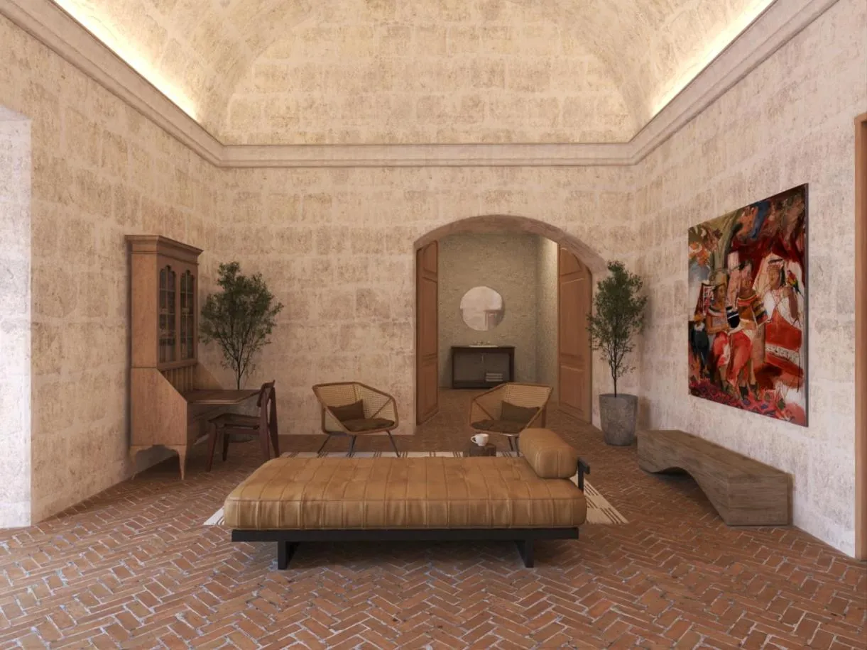 Bed in Palacio Guaqui by Ananay Hotels