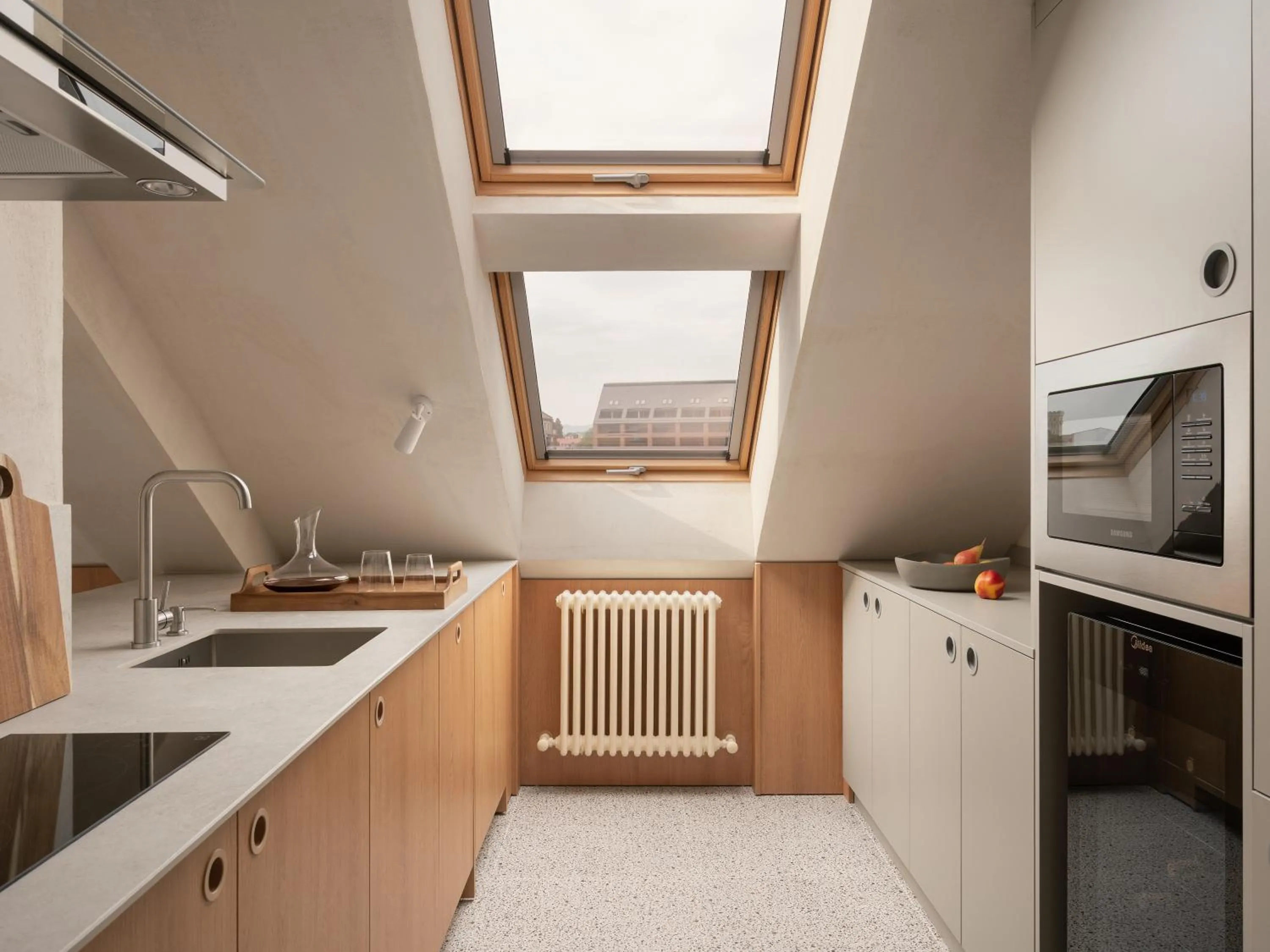 kitchen in Apart-In Georgia