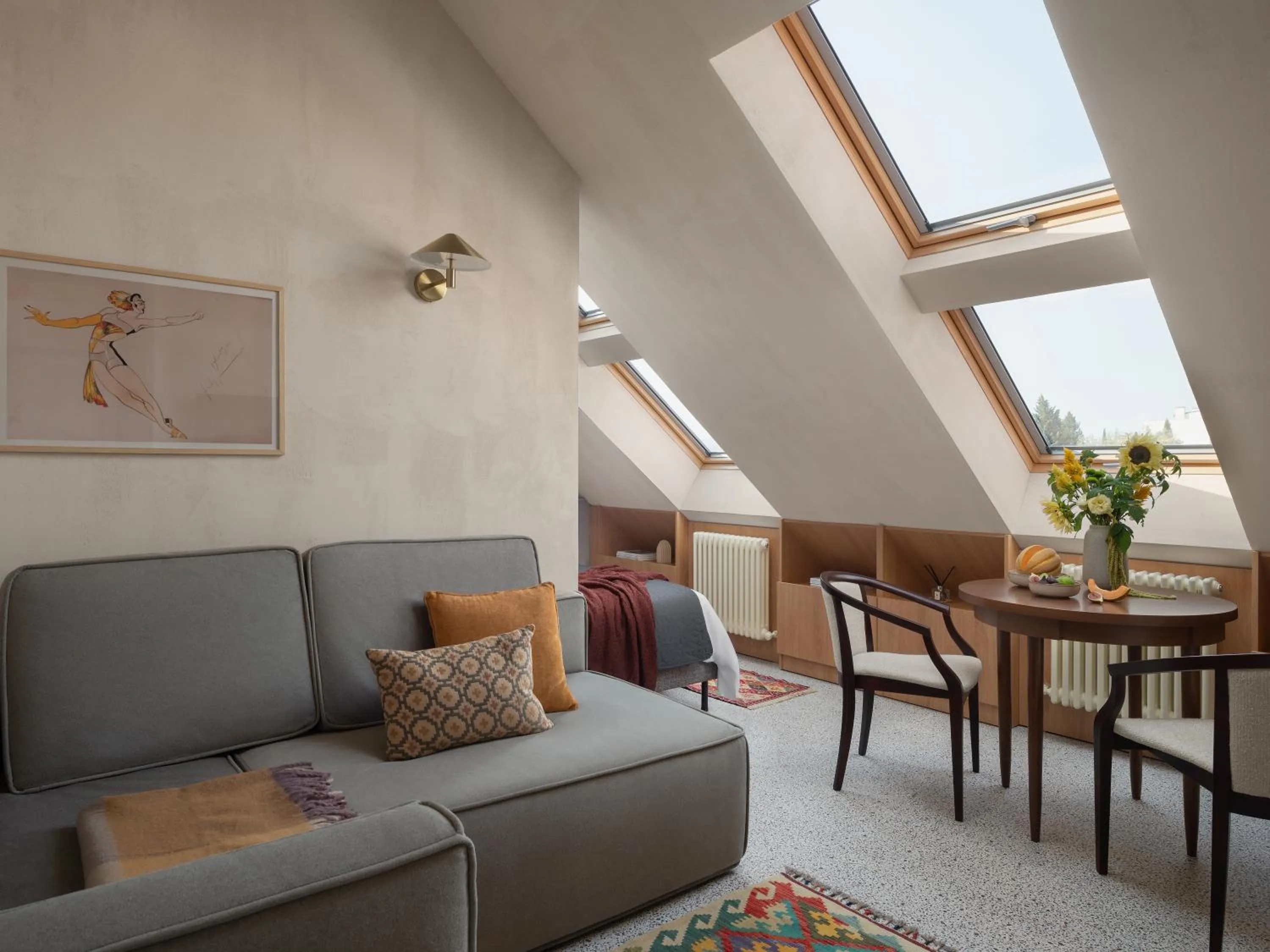 Seating area in Apart-In Georgia