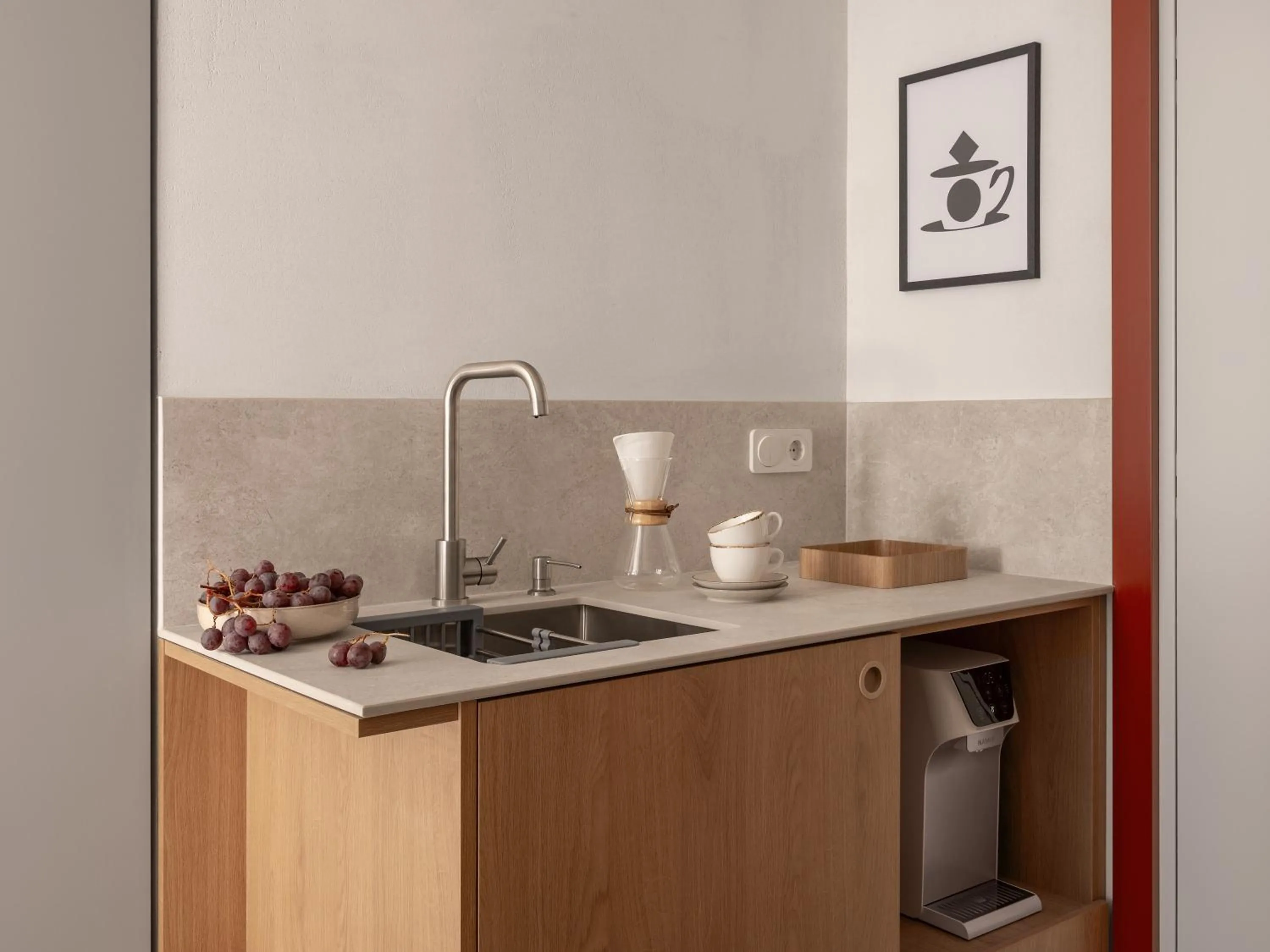 Kitchen or kitchenette in Apart-In Georgia