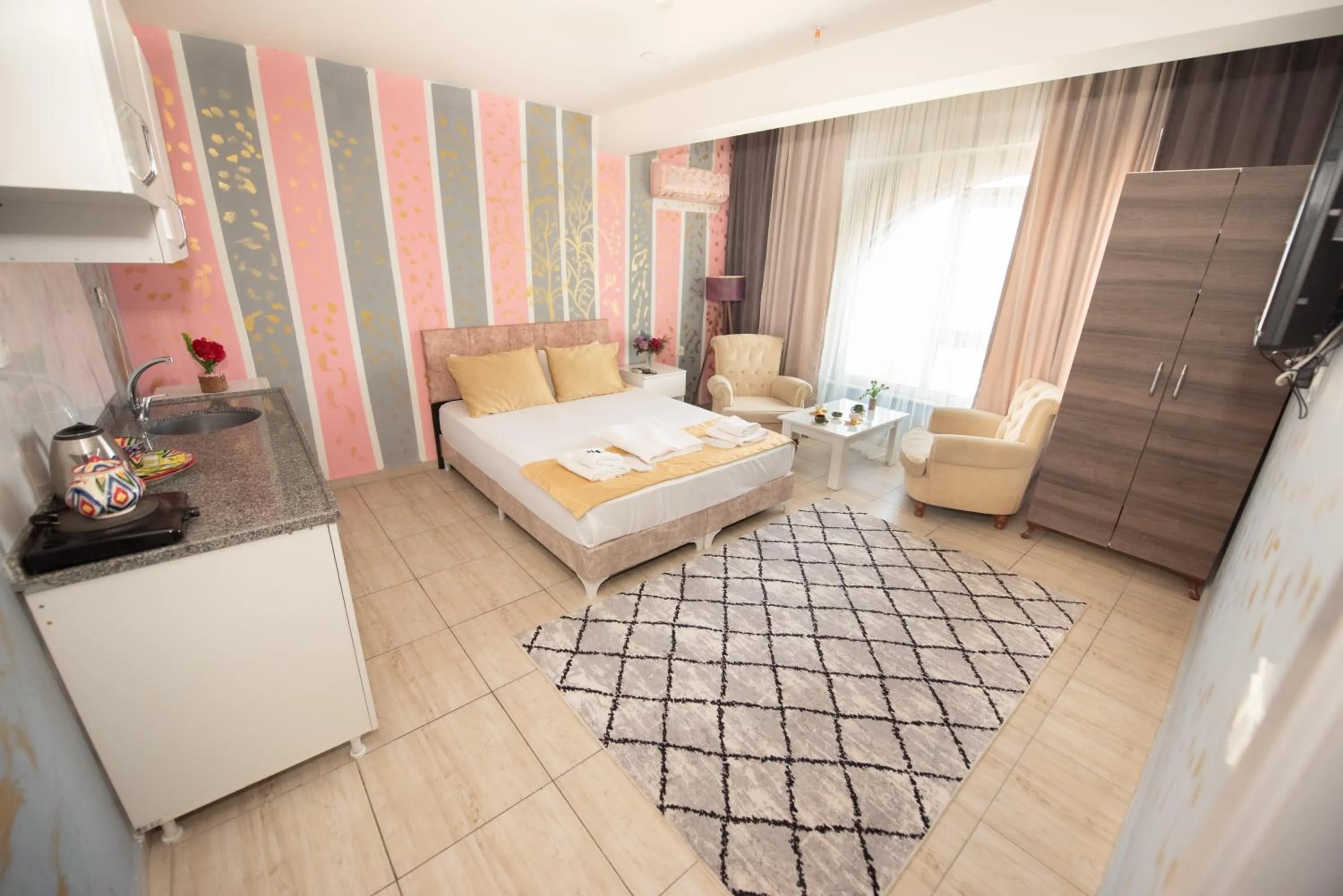 Bedroom in Palvan Hotel