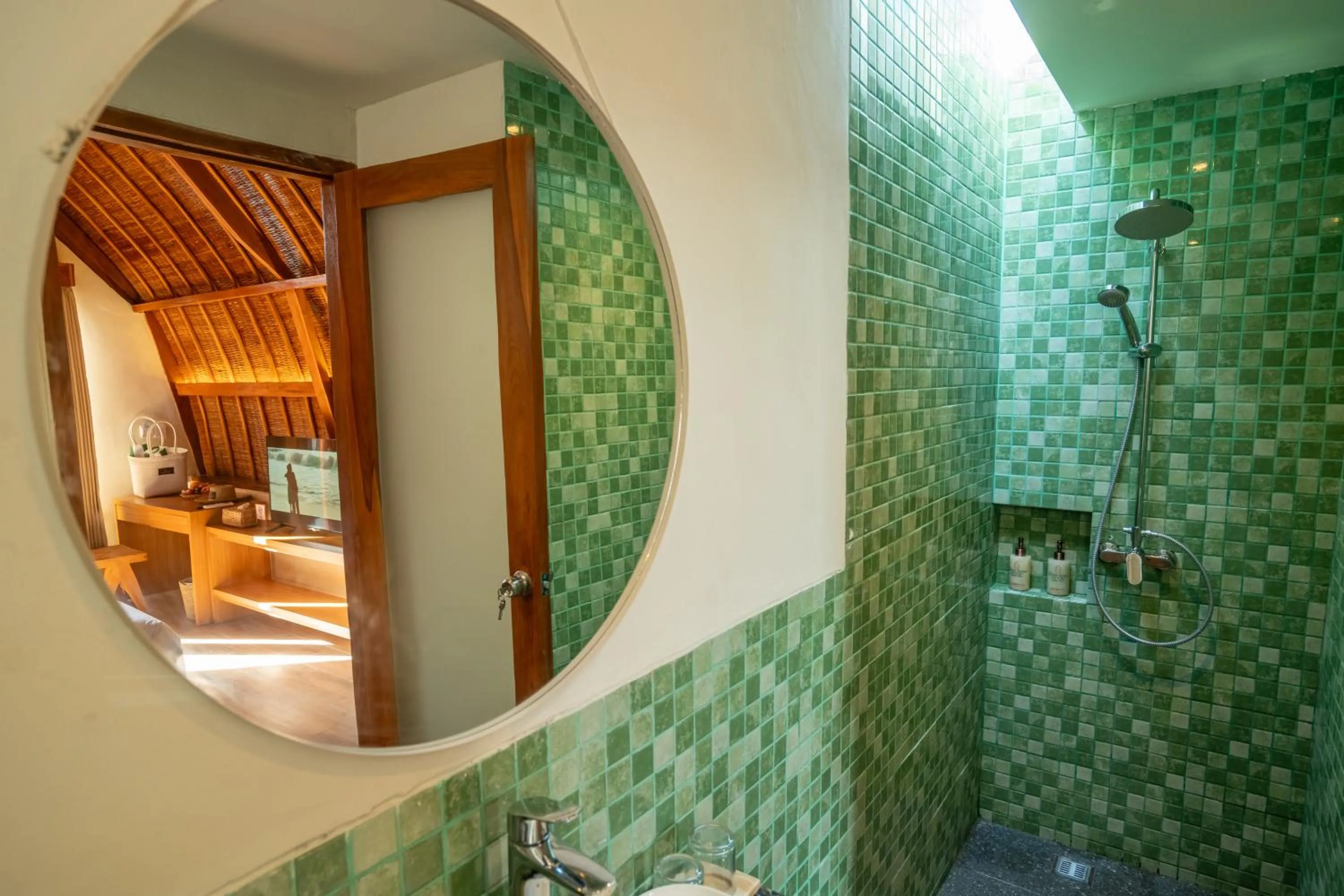 Shower in Abian Klumpu Villa & Spa Sanur Bali