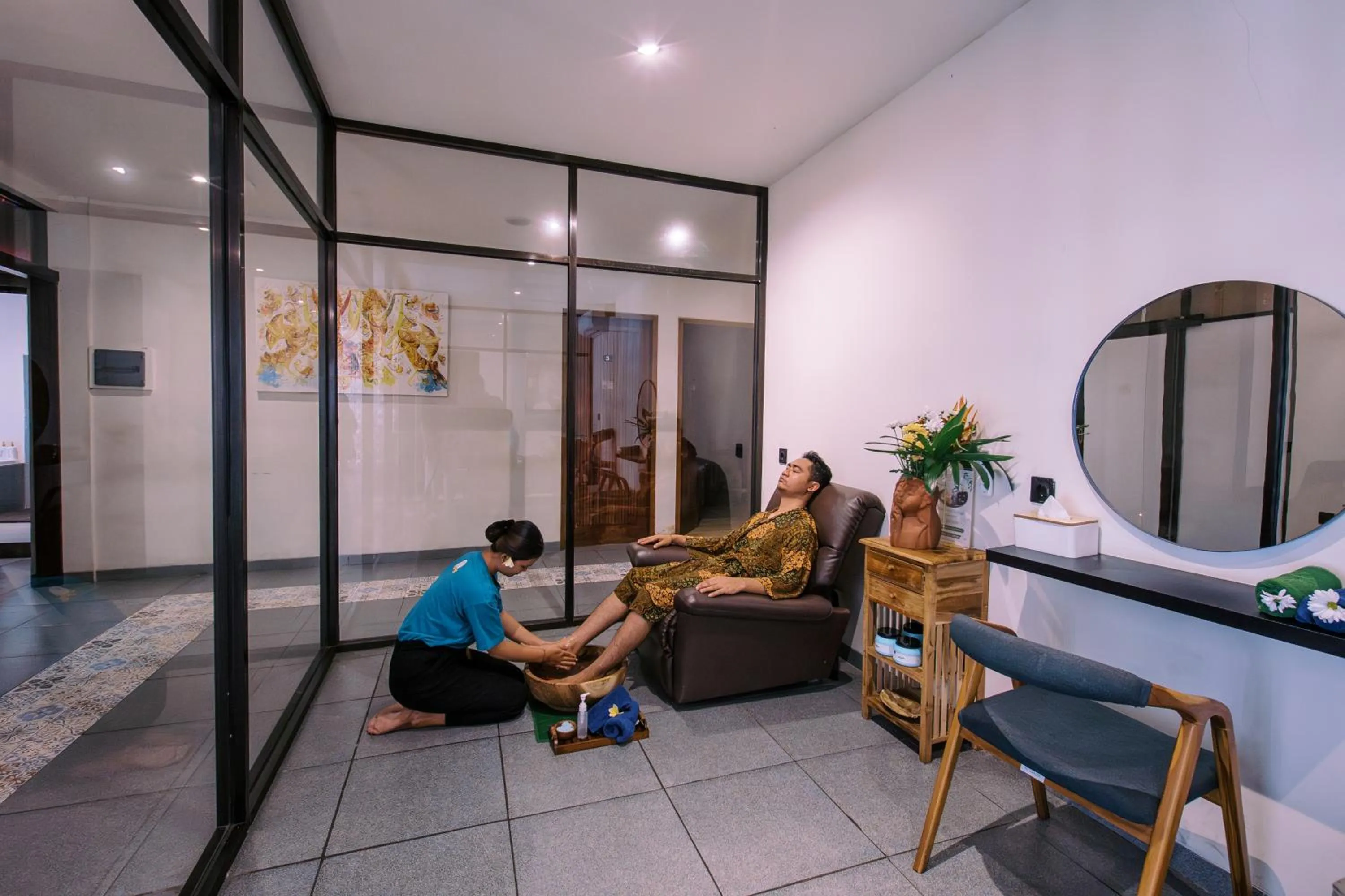 Spa and wellness centre/facilities in Abian Klumpu Villa & Spa Sanur Bali