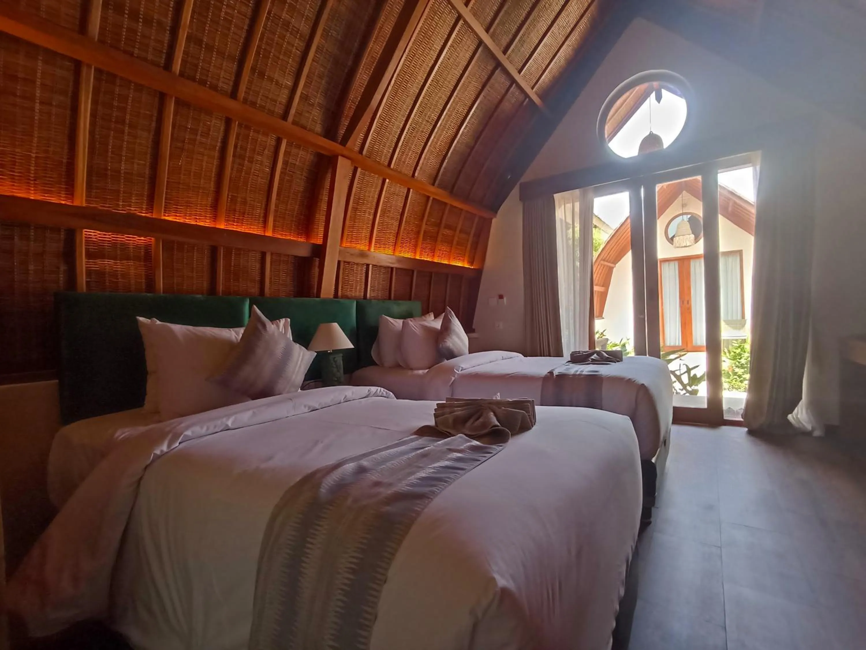 Bed in Abian Klumpu Villa & Spa Sanur Bali