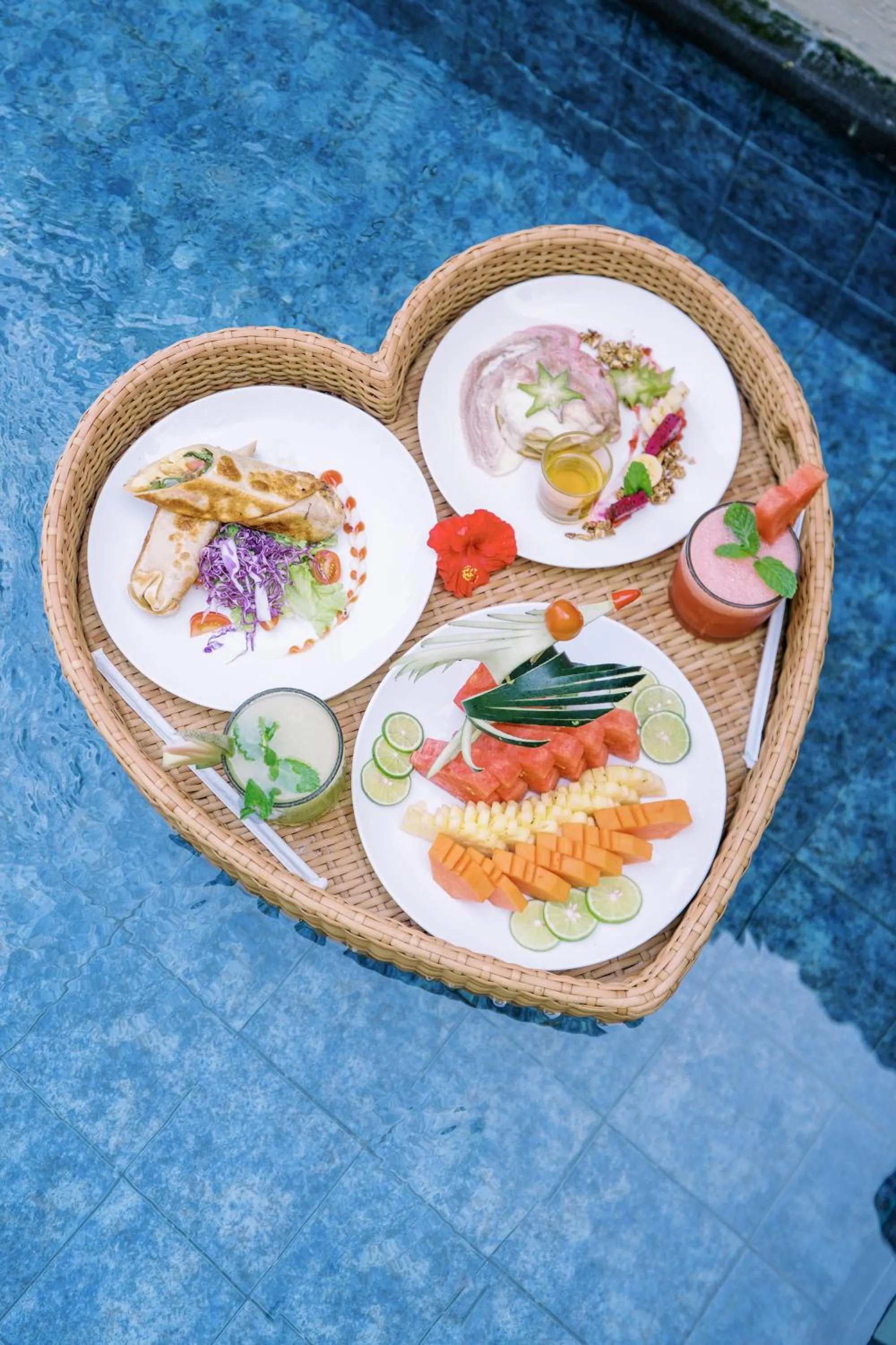 Breakfast in Abian Klumpu Villa & Spa Sanur Bali