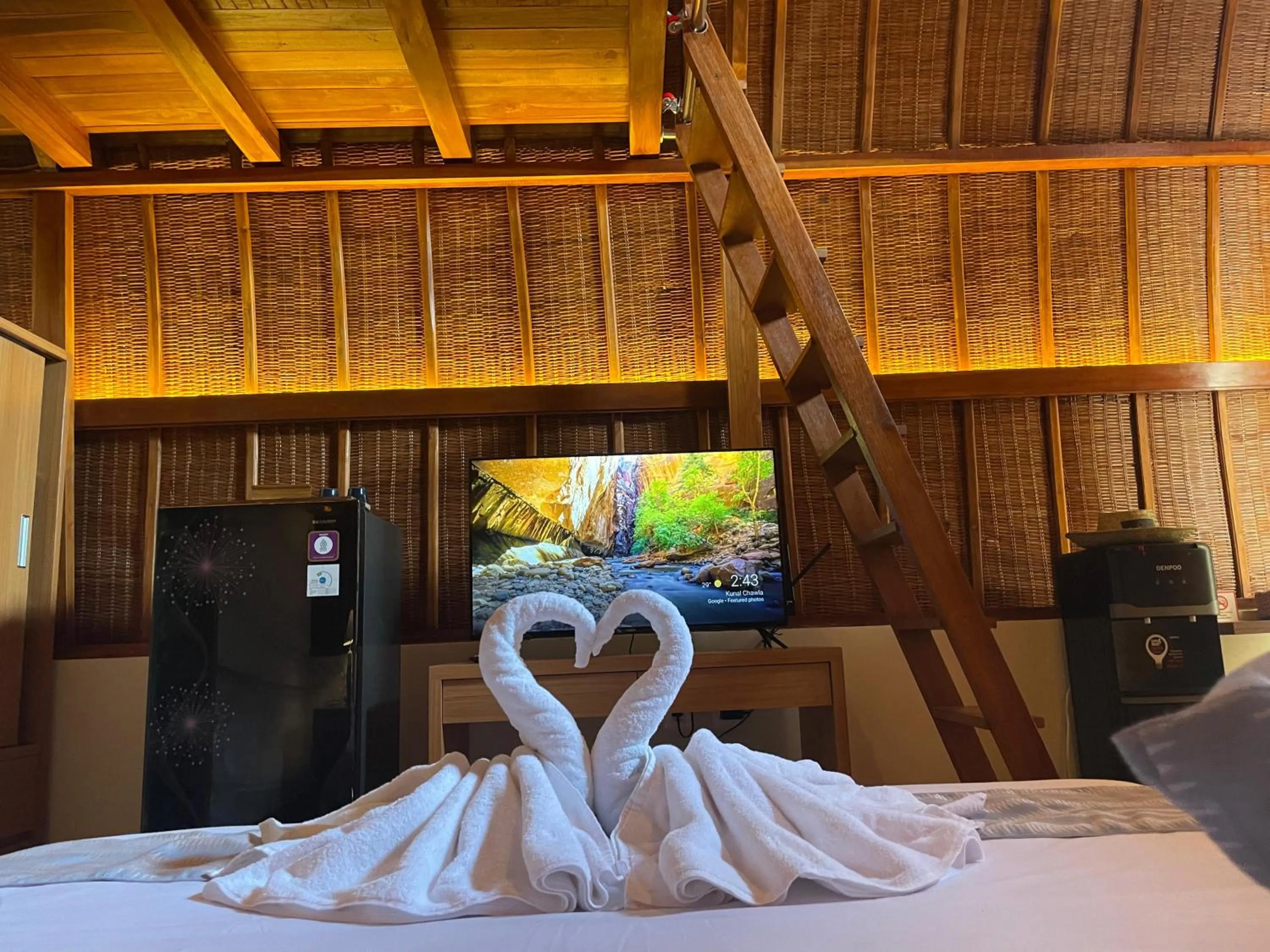 Bed in Abian Klumpu Villa & Spa Sanur Bali