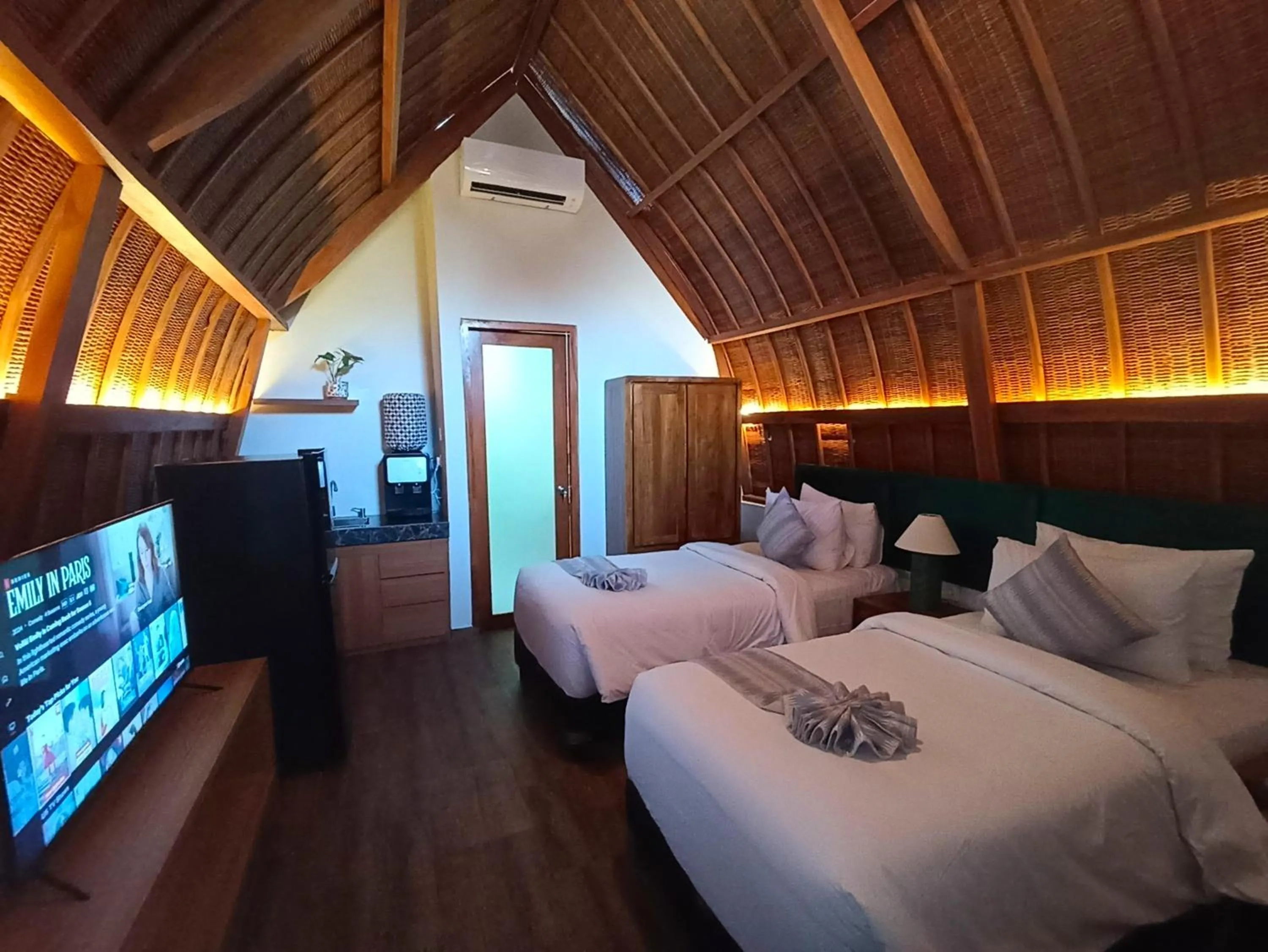 Bed in Abian Klumpu Villa & Spa Sanur Bali