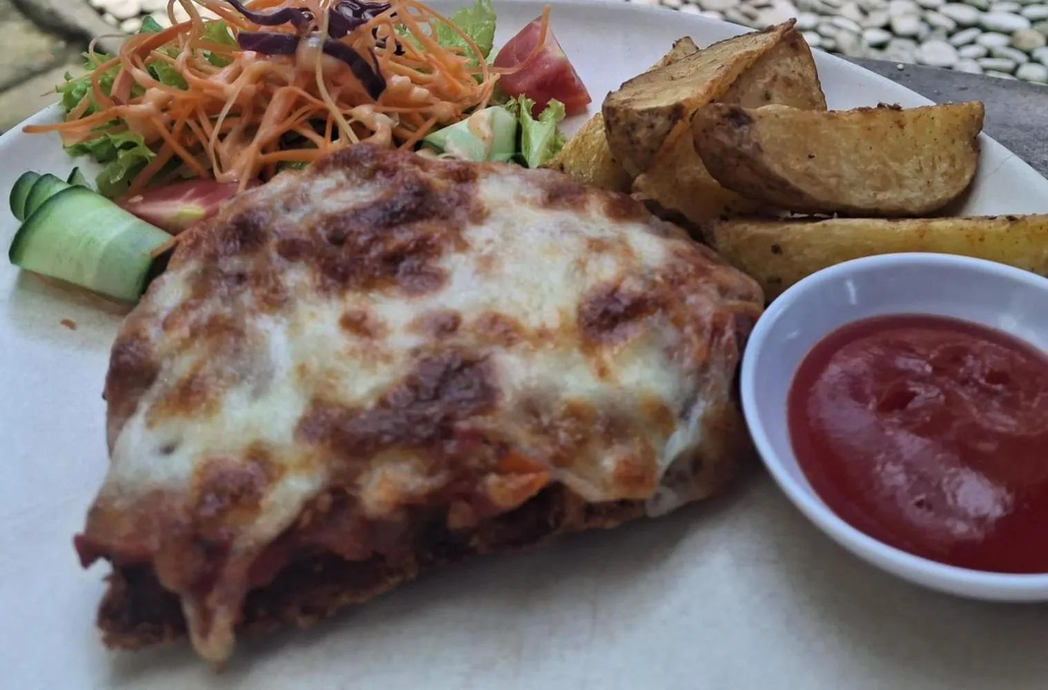 Lunch in Abian Klumpu Villa & Spa Sanur Bali