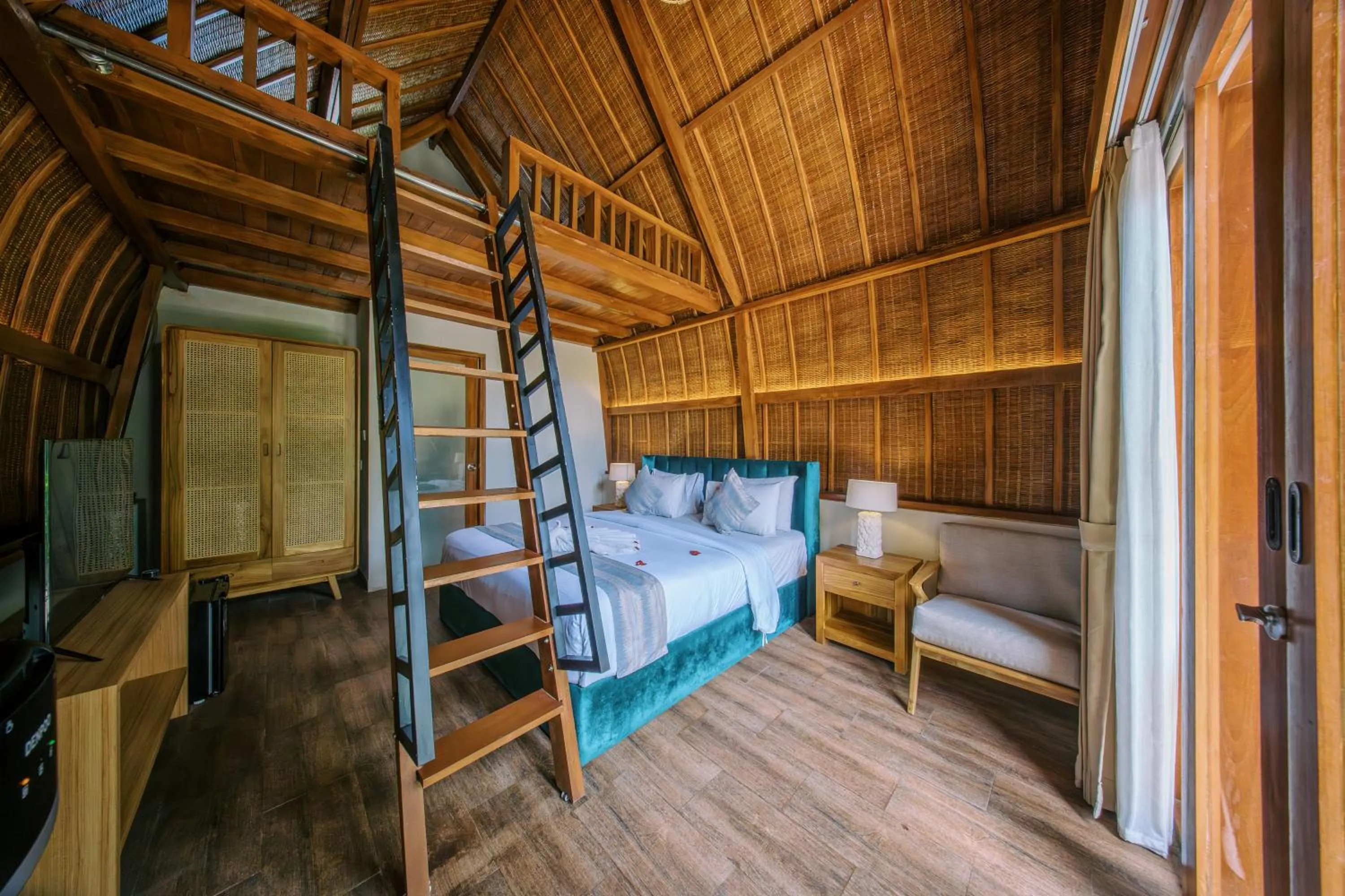 Bed in Abian Klumpu Villa & Spa Sanur Bali